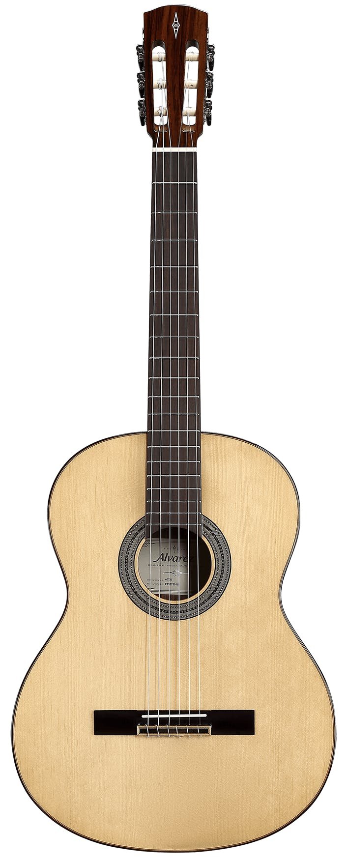 Alvarez Artist AC70 Classical Acoustic Guitar in Natural - AC70-Alvarez-Artist-Classical-Spruce-top-Rosewood-back-Natural-Front.jpg