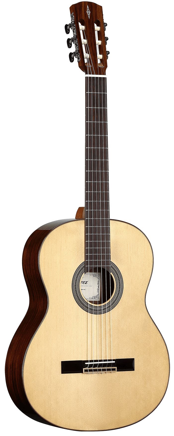 Alvarez Artist AC70 Classical Acoustic Guitar in Natural - AC70-Alvarez-Artist-Classical-Spruce-top-Rosewood-back-Natural-Left.jpg