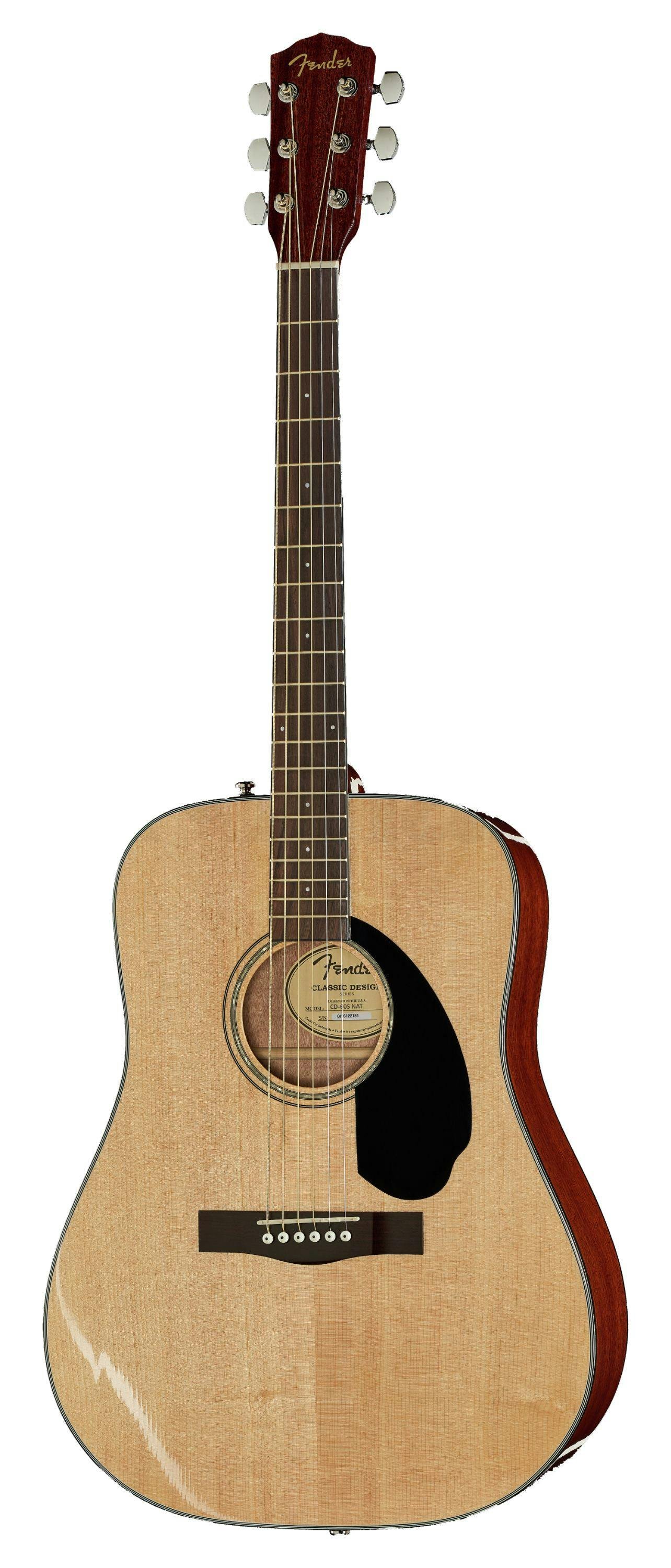 Fender CD60S Solid Top Dreadnought Guitar - Andertons Music Co.