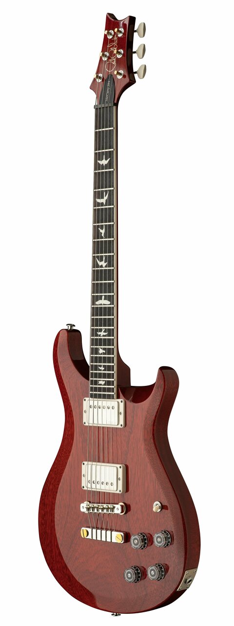 PRS S2 McCarty 594 Thinline Standard Electric Guitar in Vintage Cherry - T3H2HTIB2N11GVC-S2-McCarty-594-Thinline-Vintage-Cherry_3quarter.jpg