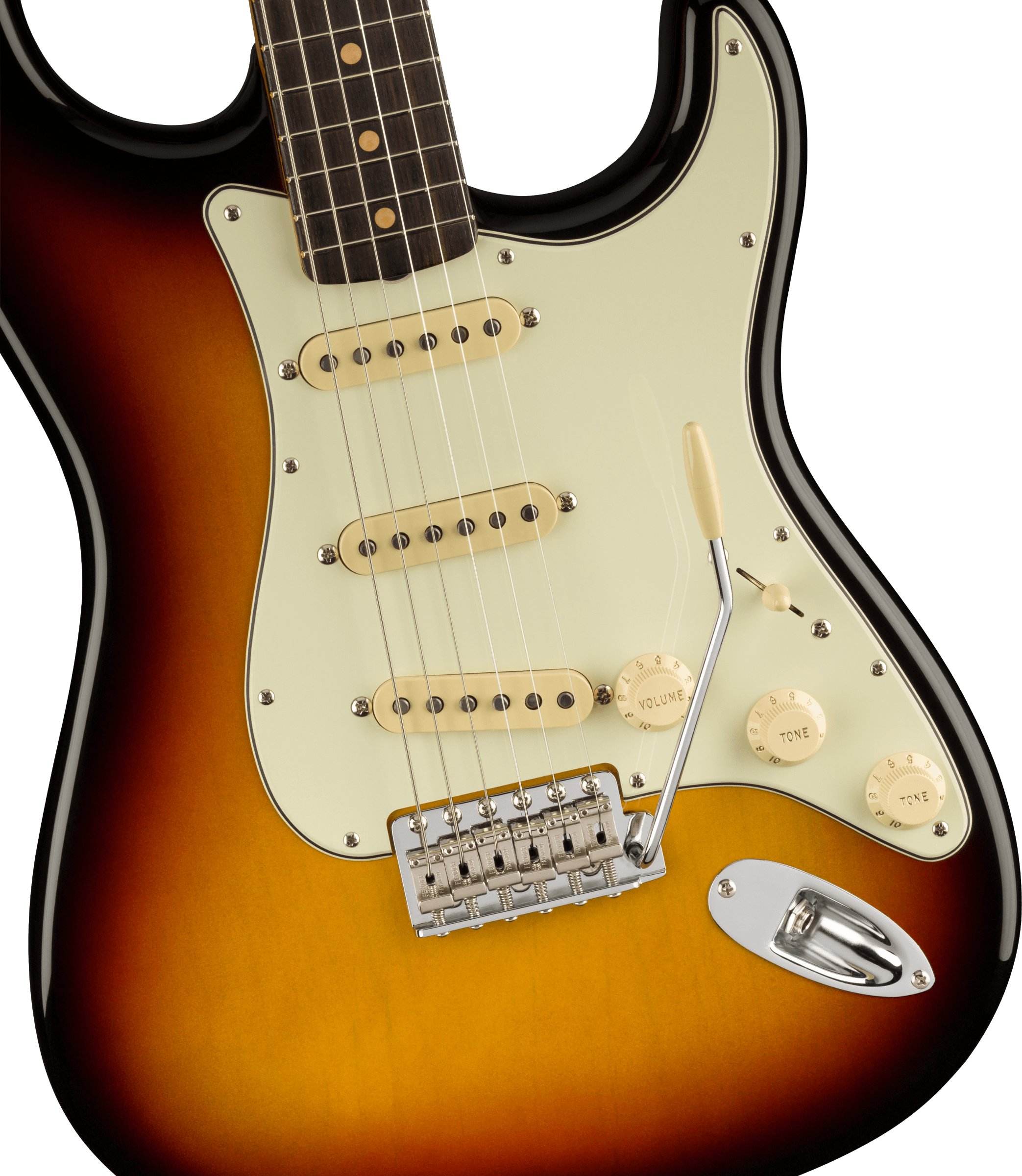 Fender American Vintage II 1961 Stratocaster Electric Guitar in 3 Colour Sunburst - 541853-Fender American Vintage II 1961 Stratocaster Electric Guitar in 3 Colour Sunburst 4.jpg