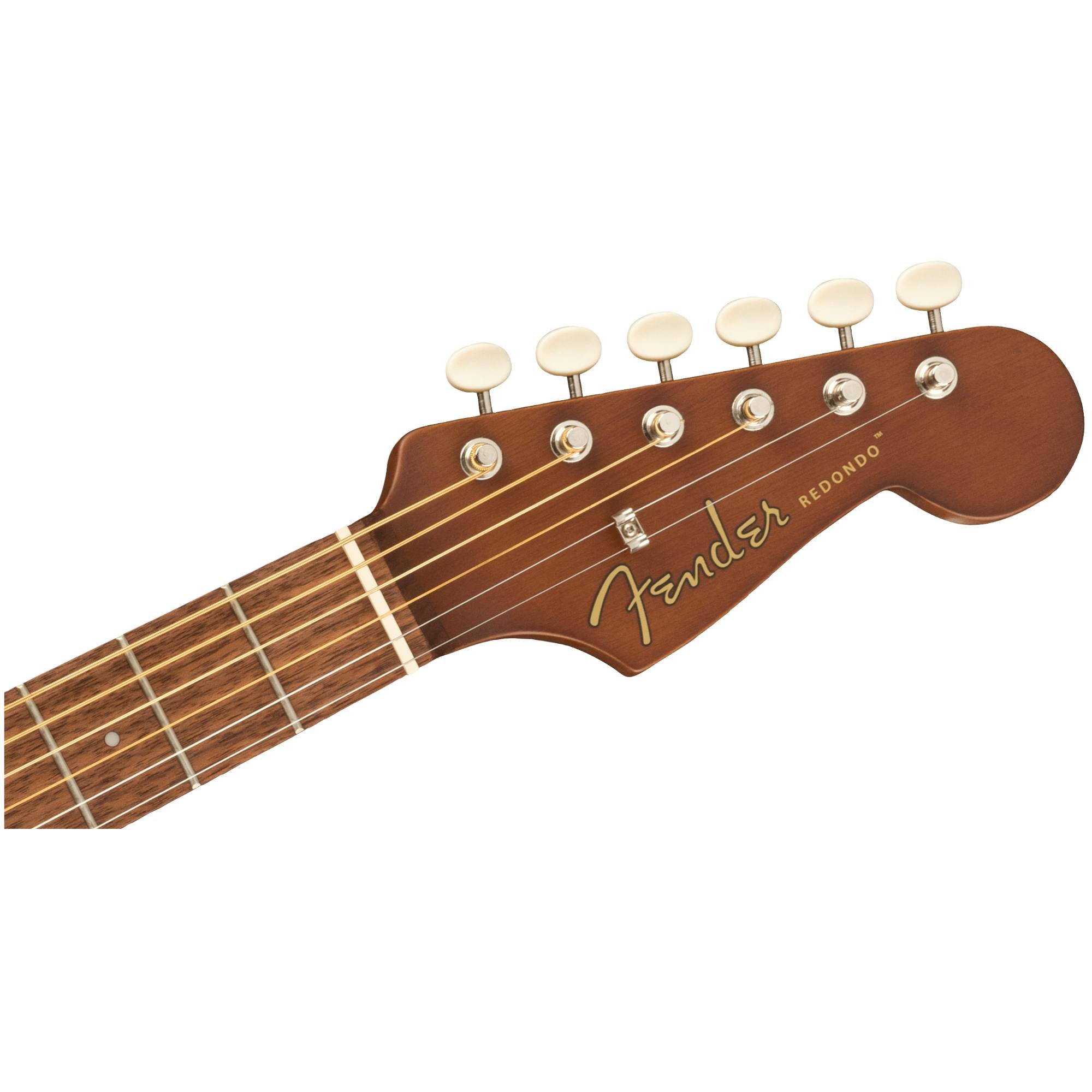 Fender California Redondo Mini Acoustic Guitar in Sunburst - 452975-fender california redondo mini sunburst 5.jpg