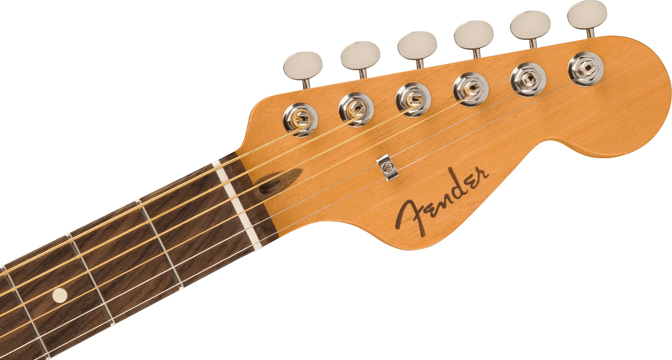 Fender Highway Series Parlour Electro-Acoustic Guitar in Natural - 0972522121-fender-highway-series-parlor-headstock.jpg