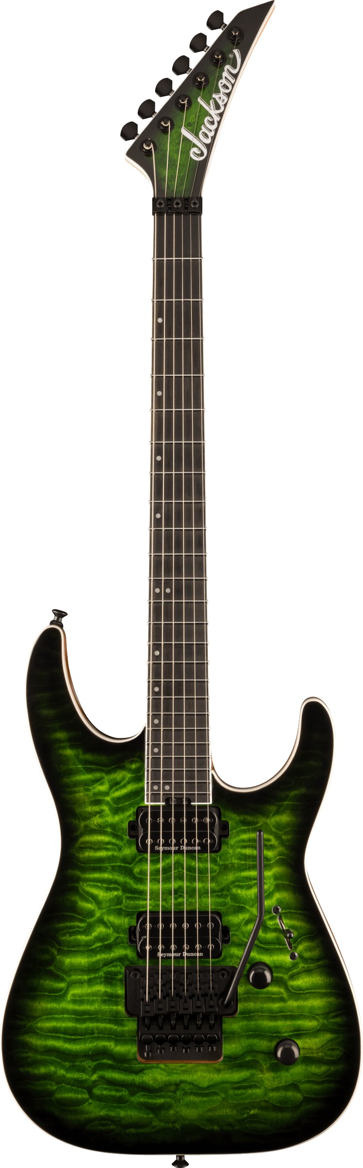 Jackson Pro Plus Series Dinky DKAQ Electric Guitar in Emerald