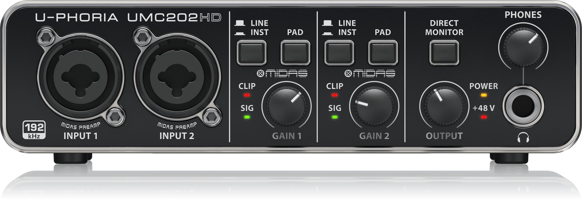 Behringer UMC202HD USB Audio Interface