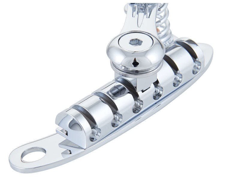 Duesenberg Les Trem II Chrome - Retrofit Trem For Tune-O-Matic