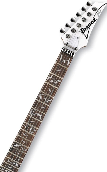 Ibanez JEMJR JEM Junior Steve Vai Guitar in White - Andertons