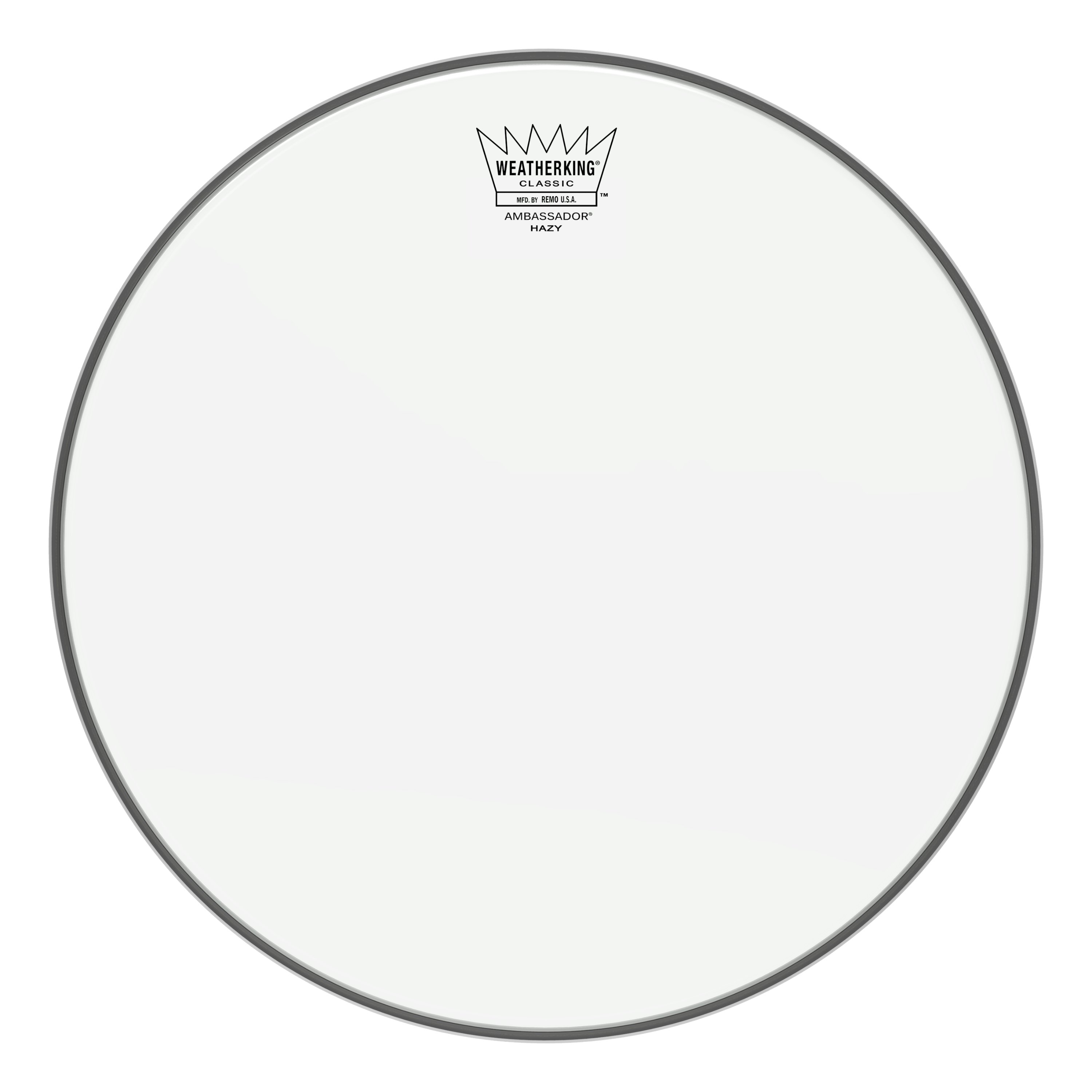 Remo 13" Ambassador Hazy Snare Drum Head for Vintage and Custom Snare Drum - Classic Fit - 449669-CL-0113-SA.jpg