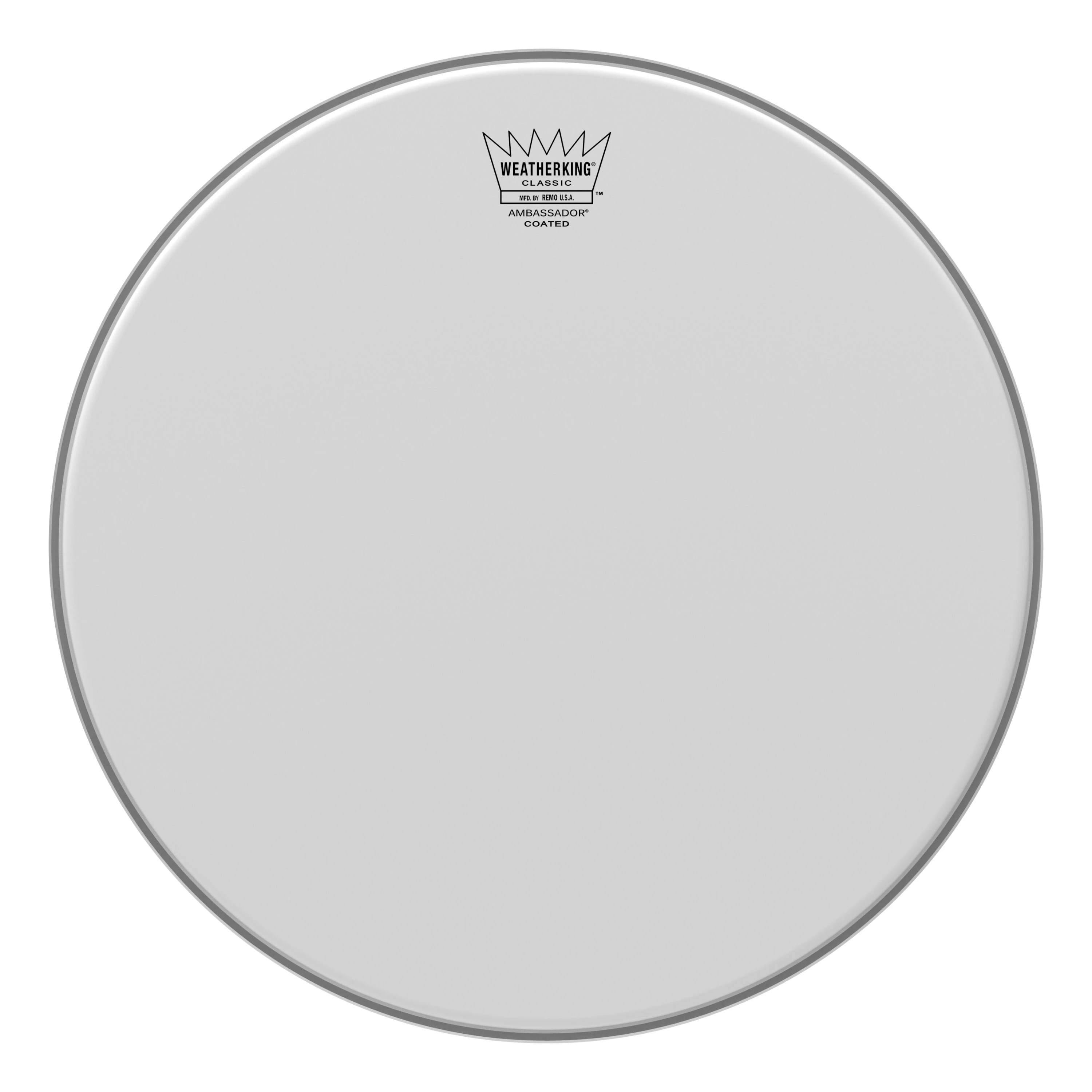 Remo 13" Ambassador Hazy Snare Drum Head for Vintage and Custom Snare Drum - Classic Fit - 449671-CL-0114-BA.jpg