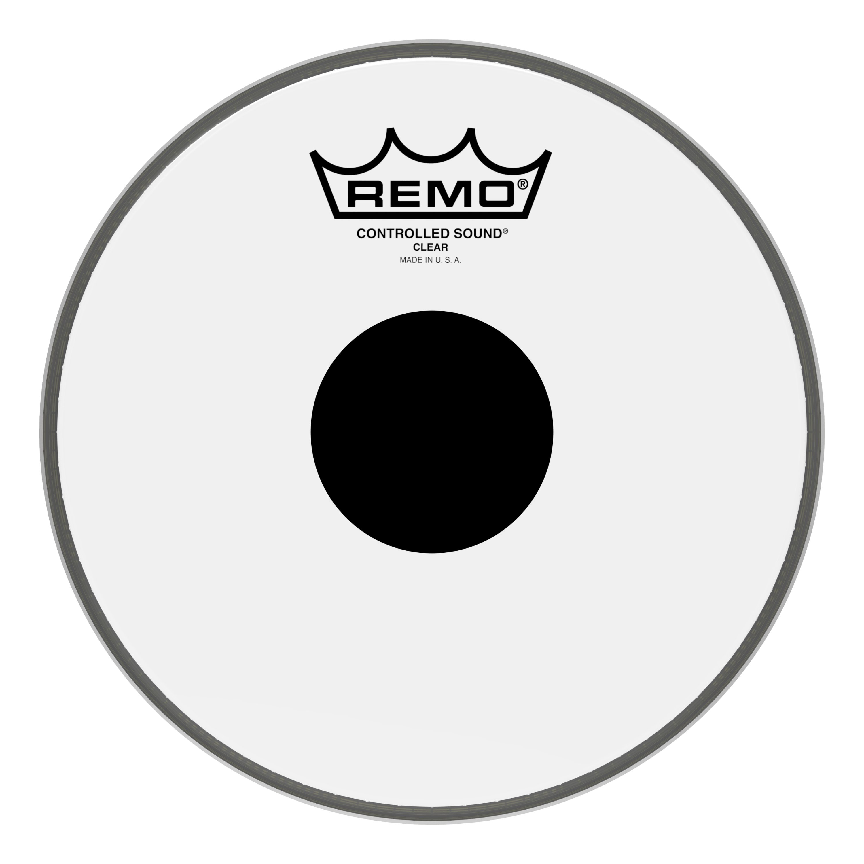 Remo 8" CS Clear Tom Head with Black Dot - 449704-CS-0308-10.jpg