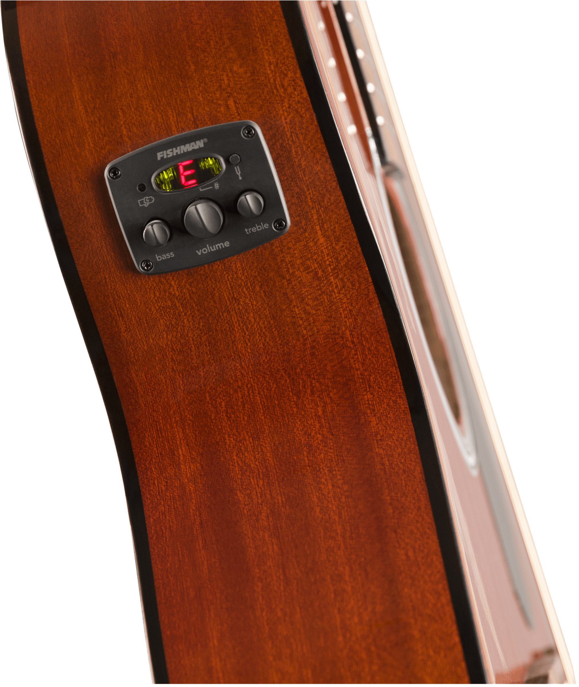 Fender FA-135CE Concert All Mahogany Electro Acoustic Guitar in Natural - 516522-Fender FA-135CE Concert Electro Acoustic Guitar in All Mahogany 6.jpg