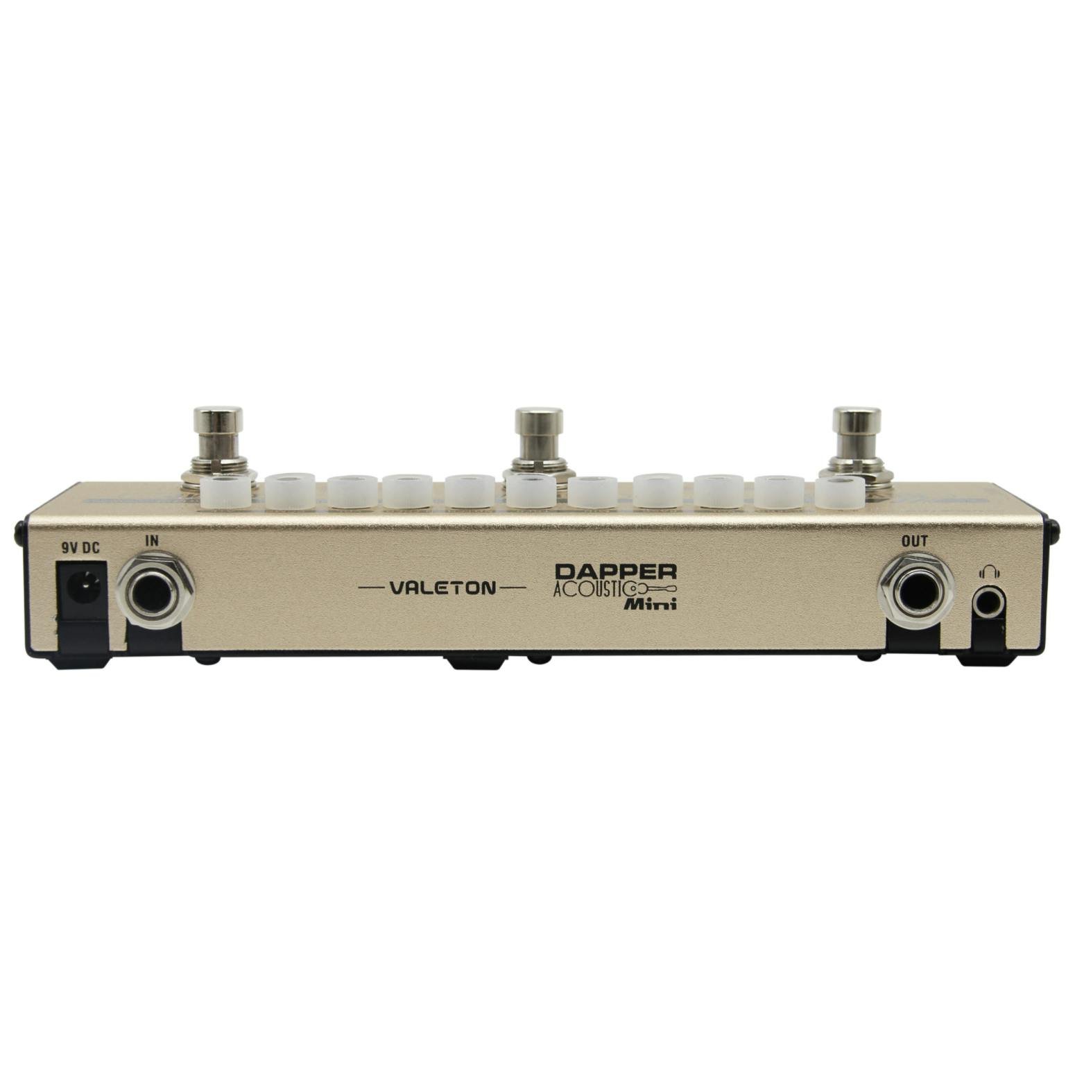 Valeton Dapper Acoustic Mini Multi-FX Pedal Strip - Andertons