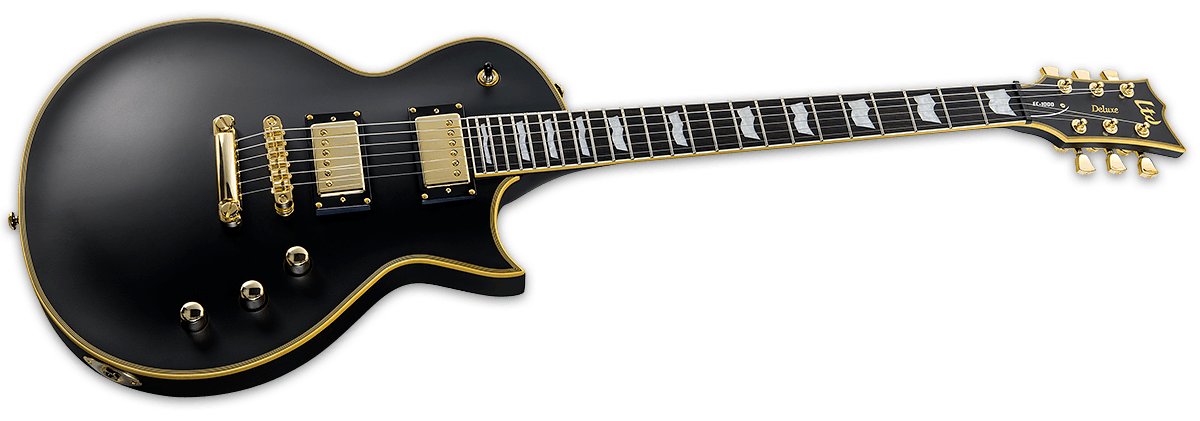 ESP LTD EC-1000 in Vintage Black with Seymour Duncan Pickups