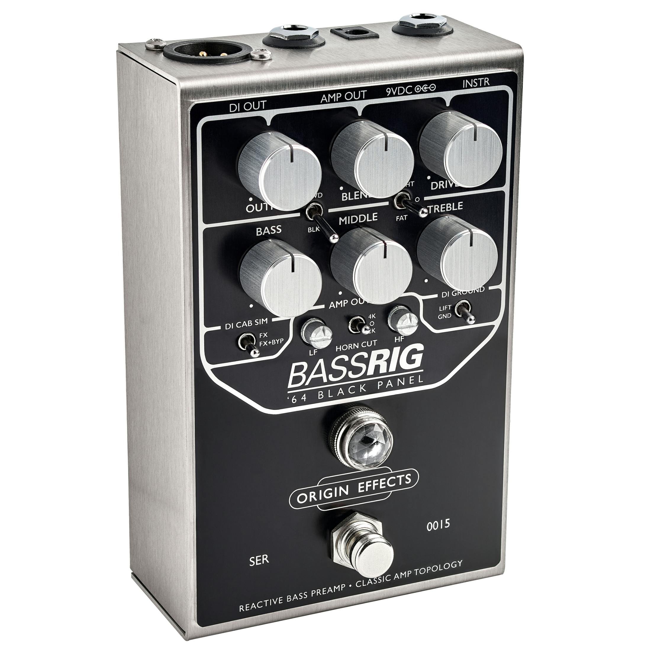 ベース ORIGIN EFFECTS BASSRIG 64 BLACK PANEL Bassrig '64 Black Panel – Origin Effects