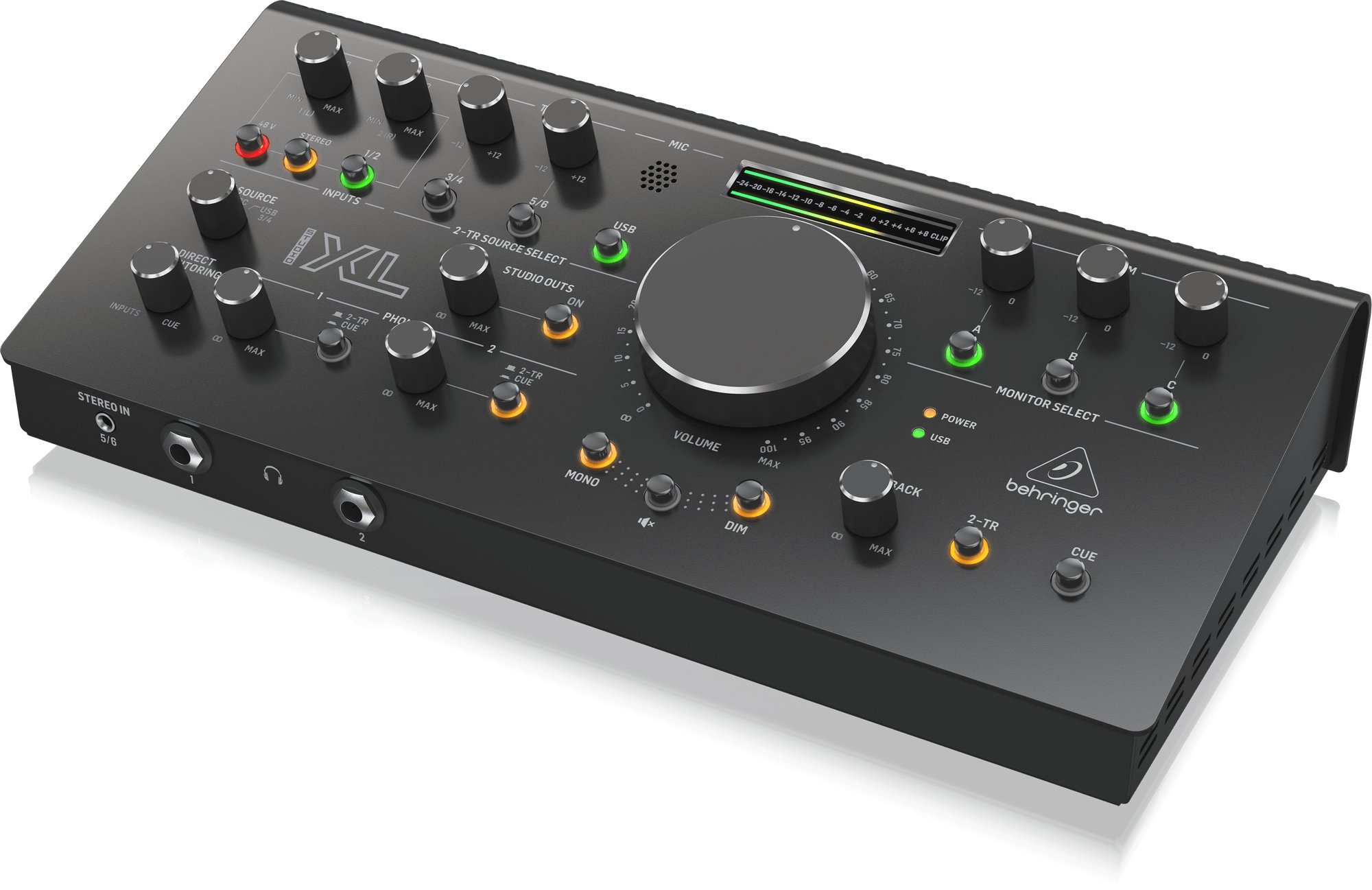 Behringer STUDIO XL - High-End Studio Control & Communication Center with USB Audio Interface - 470475-STUDIO-XL_P0E86_Right_XL.jpg
