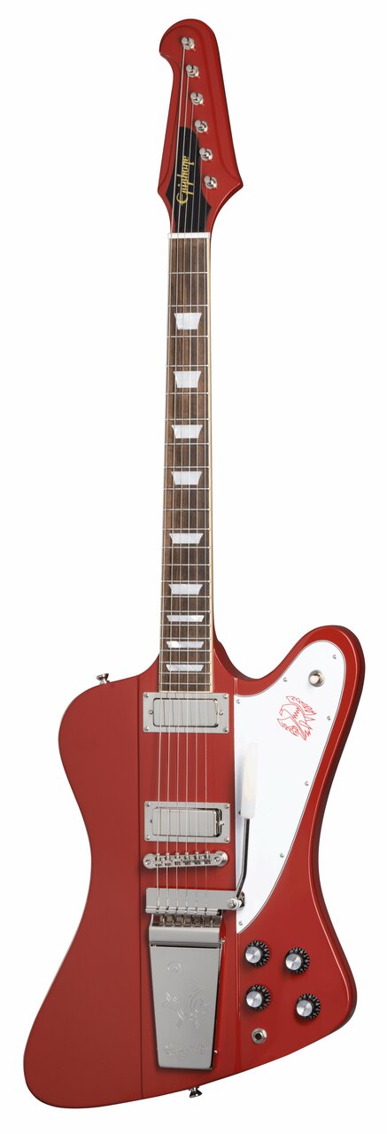 Epiphone 1963 Firebird V Electric Guitar with Maestro Vibrola in Ember Red - EIGC63FB5EMRNM1-epiphone-firebird-red-1.jpg
