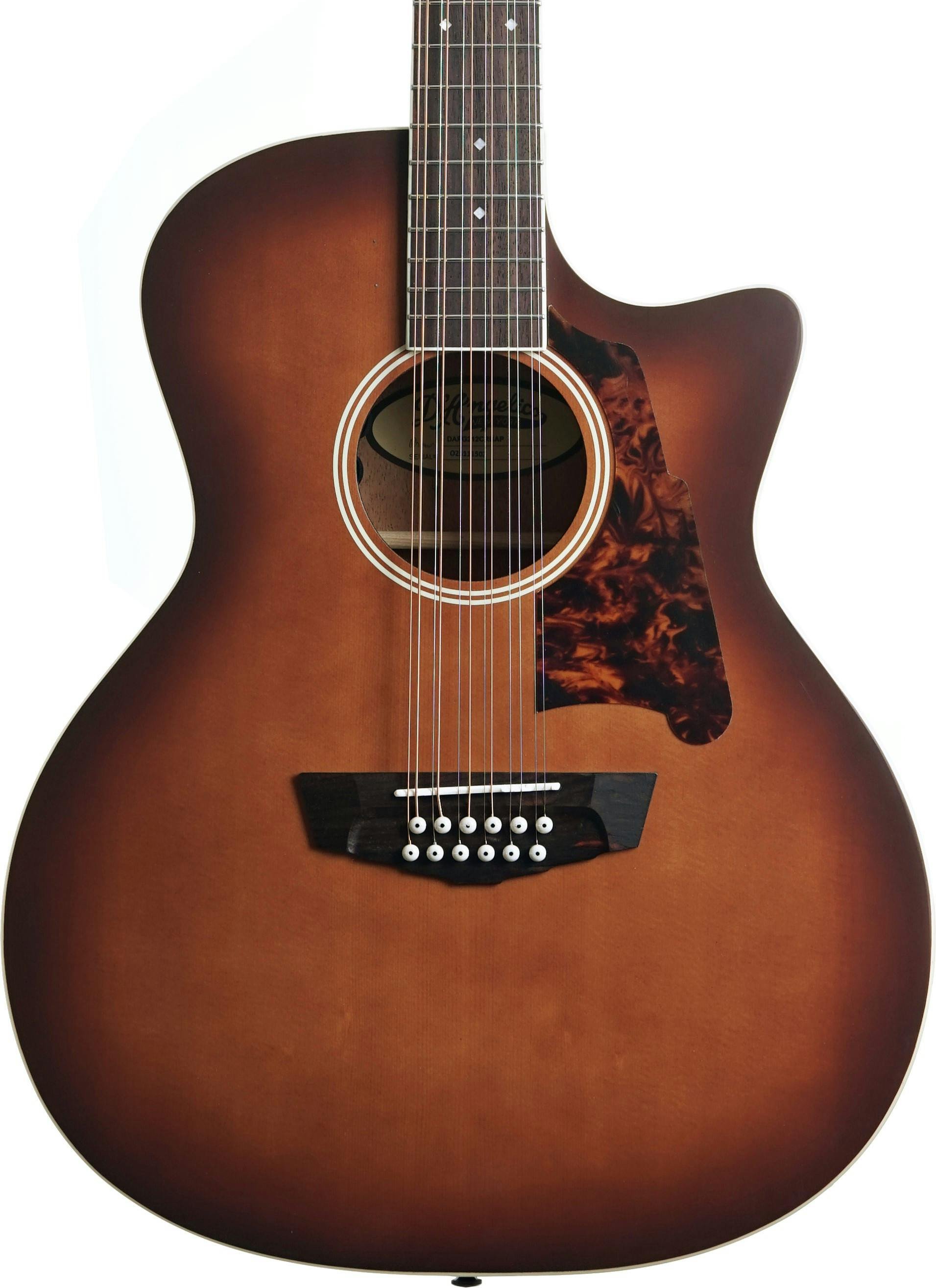 D'Angelico Fulton Grand Auditorium 12-String CE Electro Acoustic in Caramel Burst - DAPG212CRBAP-240227420144008f-hero.jpg