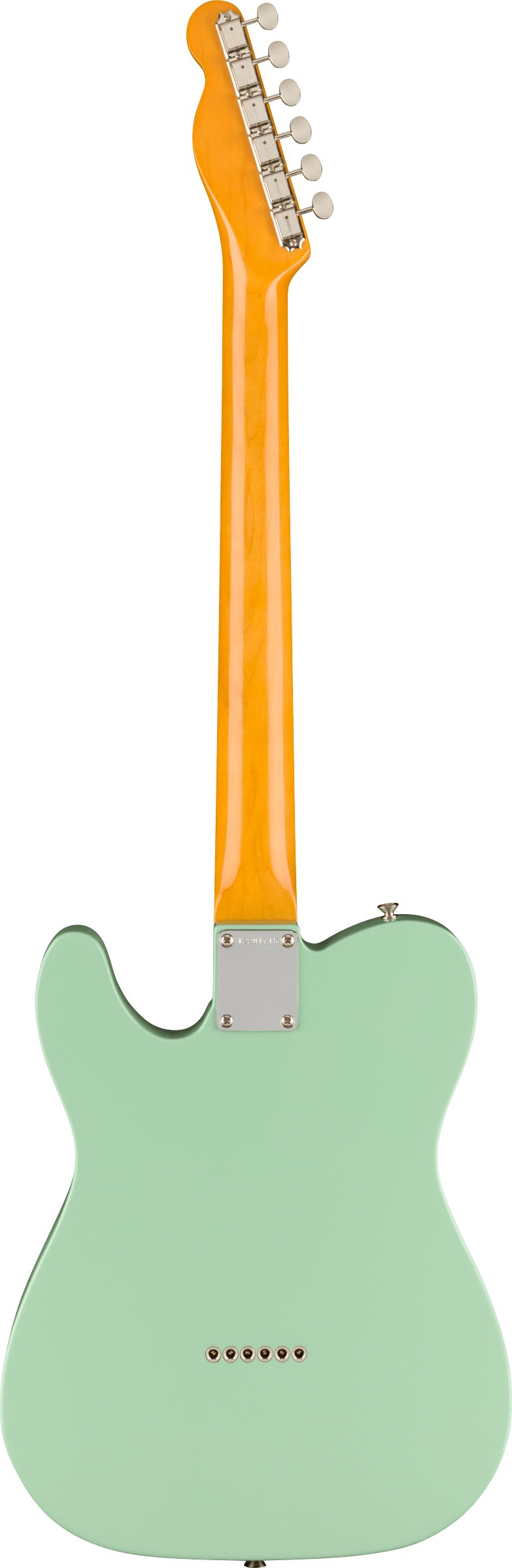 Fender American Vintage II 1963 Telecaster Electric Guitar in Surf Green - 542513-Fender-American-Vintage-II-1963-Telecaster-Surf-Green-Back.jpg