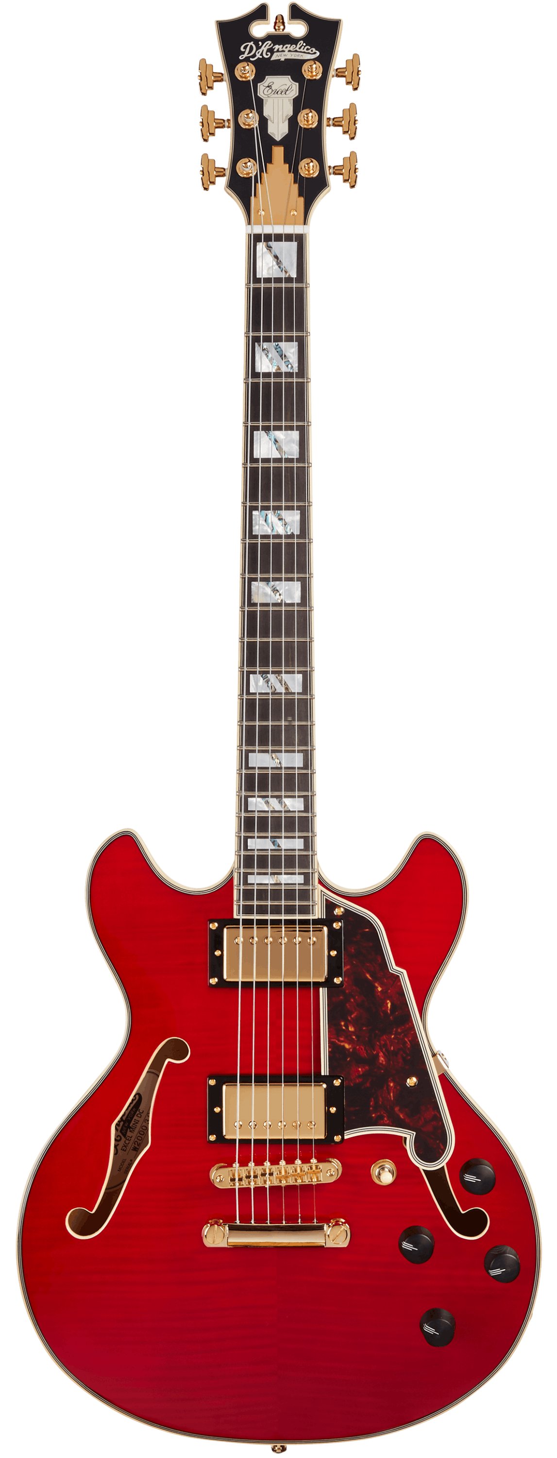 D'Angelico Excel Mini DC with StopBar Tailpiece in Trans Cherry - 450977-DAEMINIDCTCHGS.jpg
