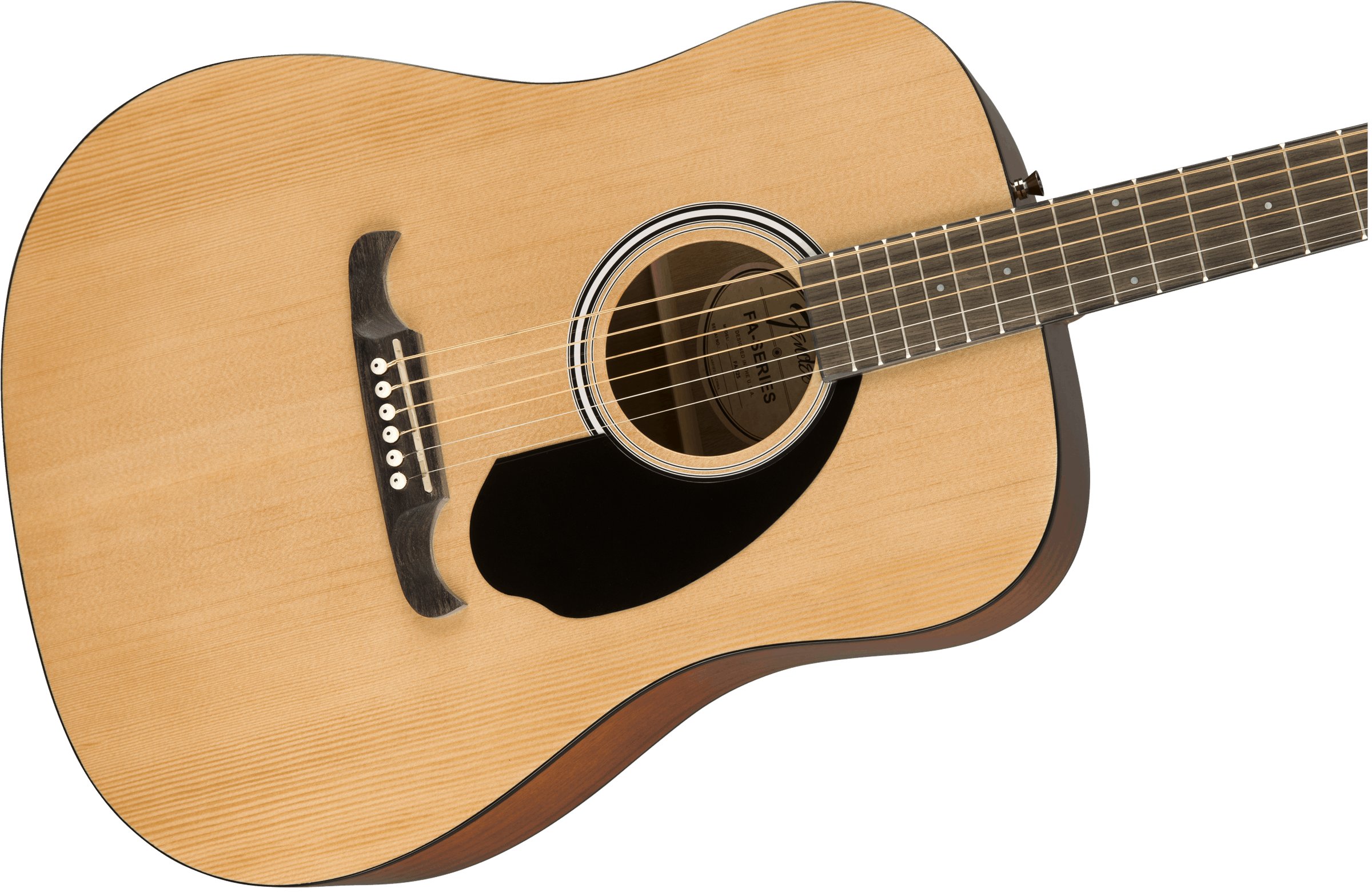 Fender FA-125 Dreadnought Acoustic in Natural - 382108-0971110021_gtr_cntbdyright_001_nr.jpg