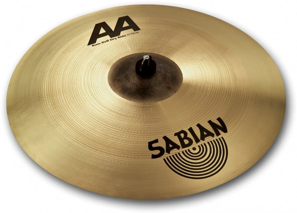 Sabian 21" AA Raw Bell Dry Ride Cymbal - 27600-S22172.jpg