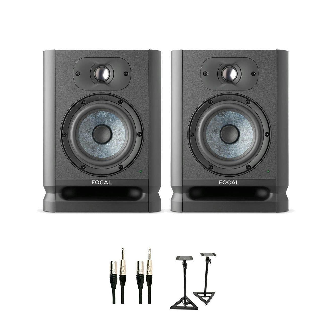 Focal Alpha 65 EVO Active Studio Monitor Bundle with Speaker Stands and Cables - _BUN-EVO65-STAND-BUN-EVO65-STAND.jpg