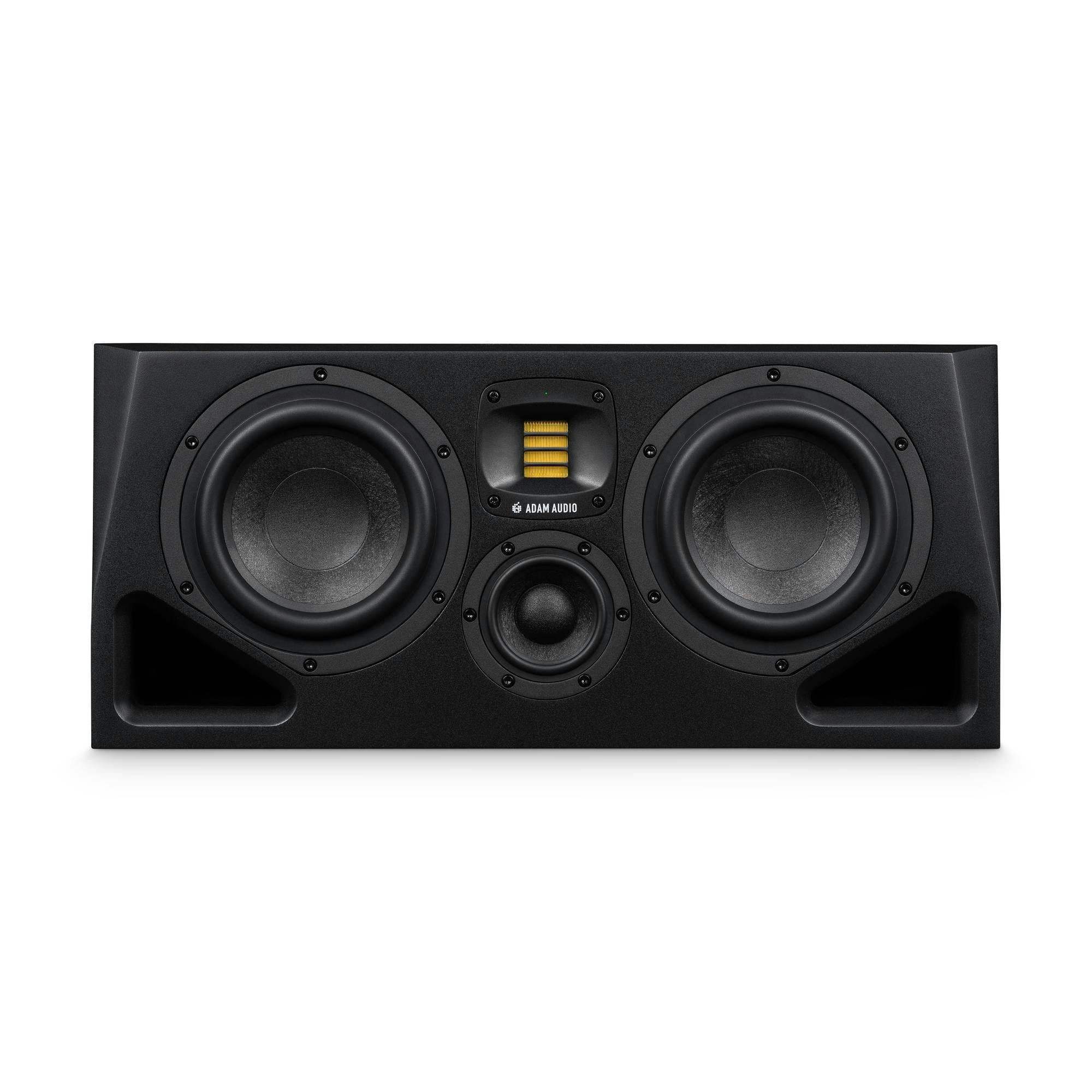 ADAM Audio A77H Studio Monitor Bundle with speaker stands and cables - 504417-adam-audio-a-series-a77h-studio-monitor-front.jpg