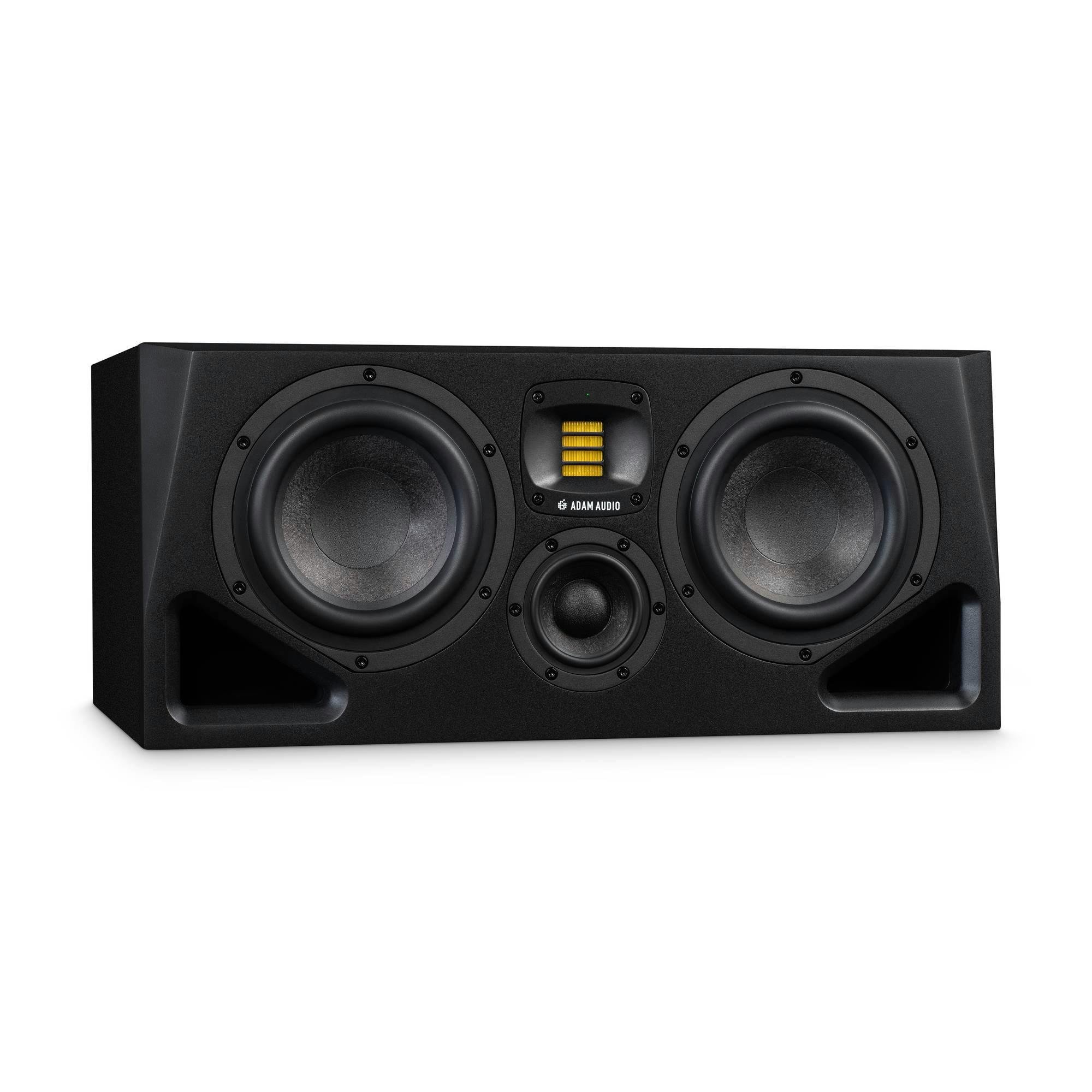 ADAM Audio A77H Studio Monitor Bundle with speaker stands and cables - 504418-adam-audio-a-series-a77h-studio-monitor-front-side-1.jpg