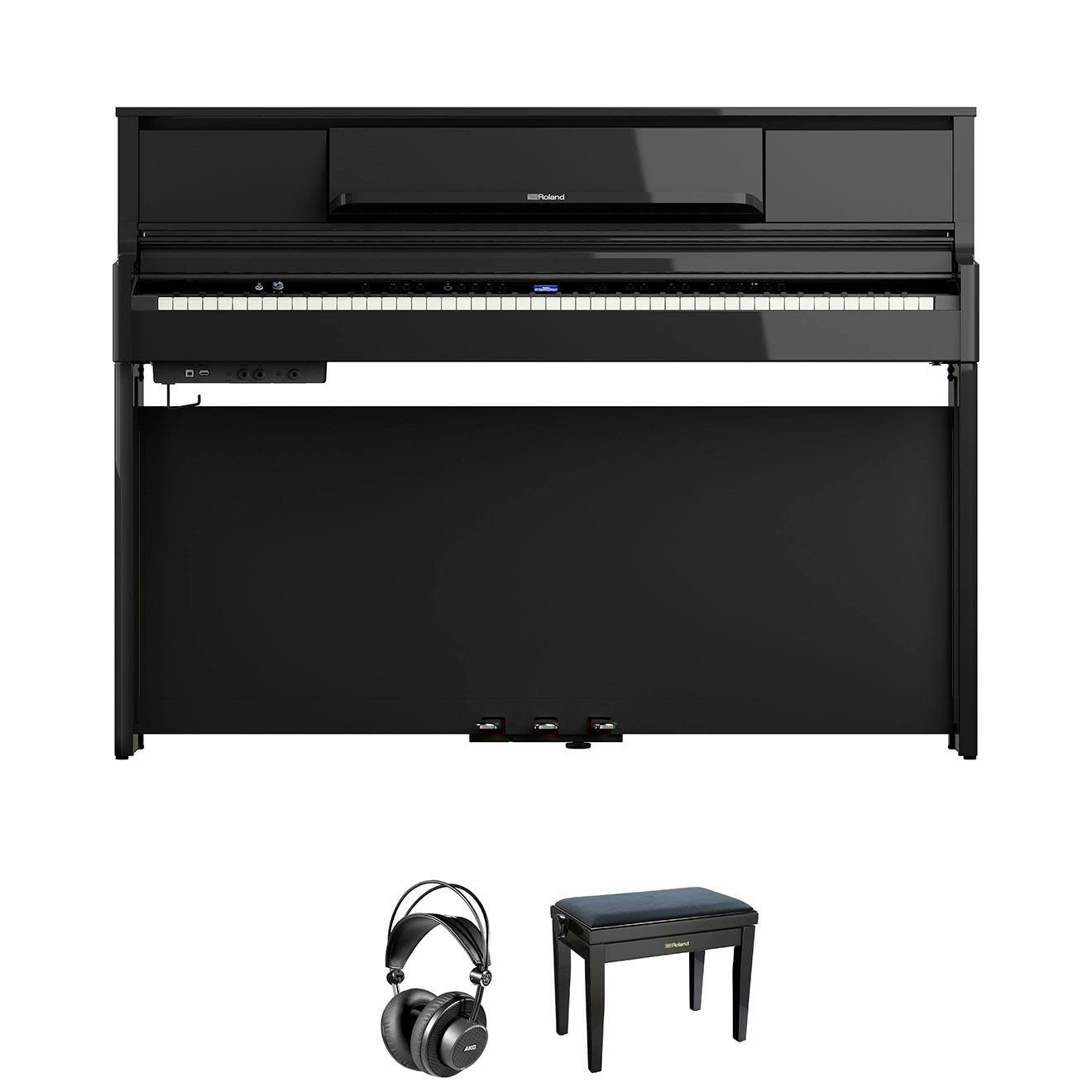 Roland LX-5-PE Home Piano in Polished Ebony Bundle with Headphones and Bench - _BUN-LX5PE-STAND-BUN-LX5PE-STAND.jpg