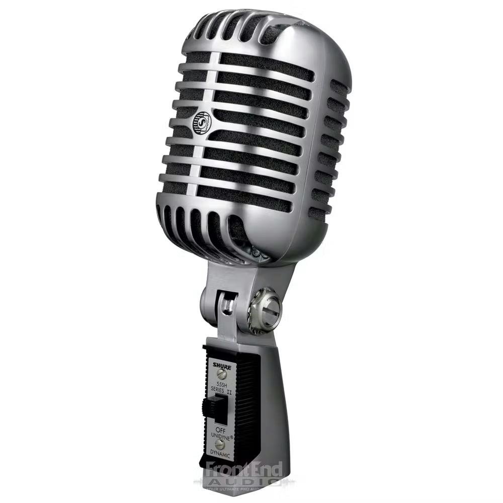 Shure 55SH Series II Vocal Microphone Bundle with Stand & Cable - 506229-1650360409511.jpg