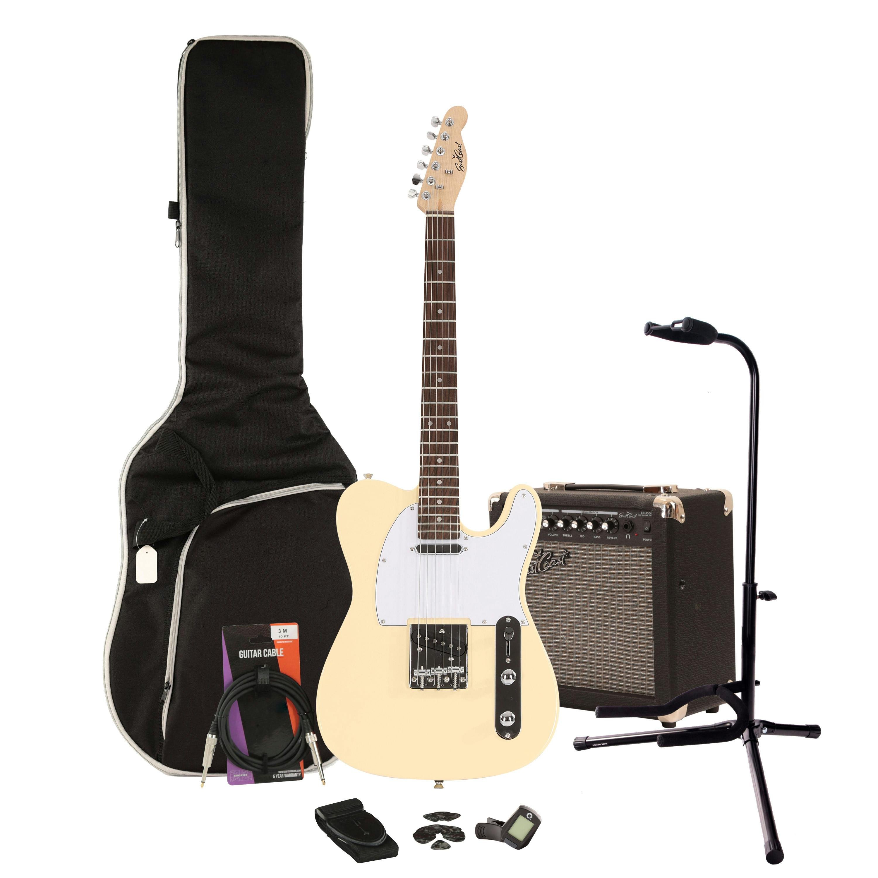 EastCoast T1 Vintage White Electric Guitar Starter Pack with 15W Amp & Accessories - _BUN-EC-T1-VW-EC-T1-VW-15w.jpg