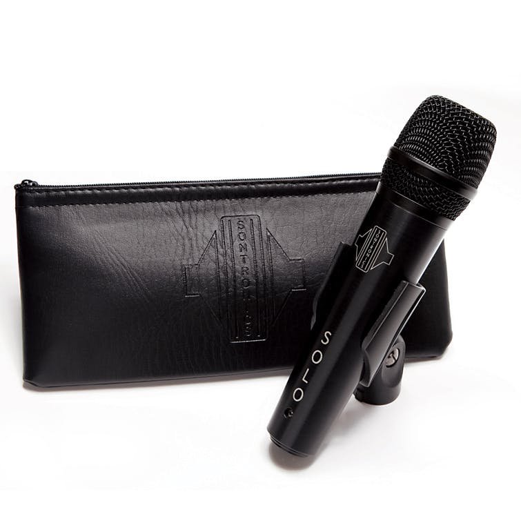 Sontronics SOLO Supercardiod Vocal Microphone Bundle w/ Stand and XLR Cable - 151322-sontronics_solo-pouch.jpg