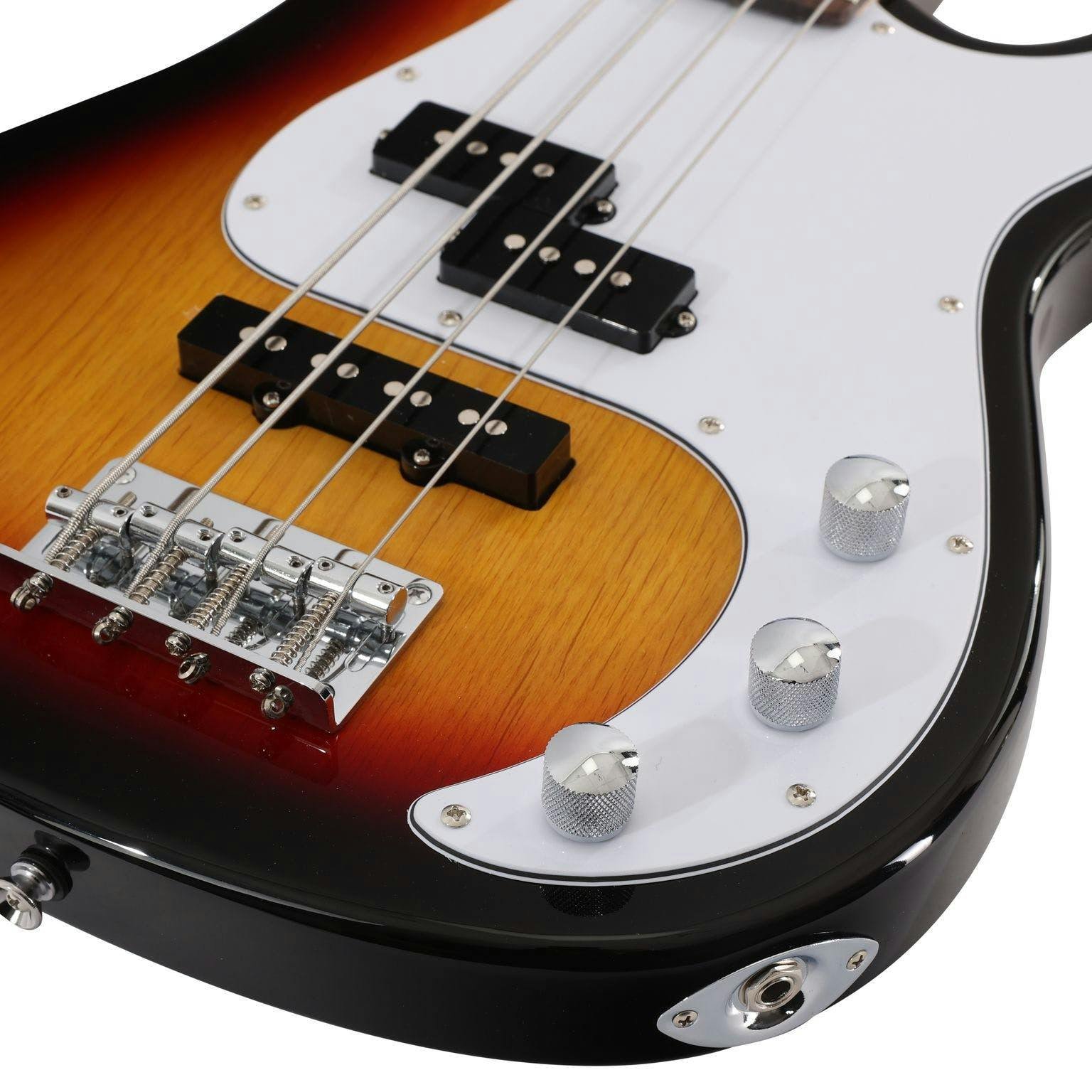 EastCoast PJ4 Bass Guitar Starter Pack in Sunburst with 25W Amp & Accessories - _BUN-EC-PJ4-SB-25-478592-EastCoast-PJ4-Electric-Bass-Guitar-in-Sunburst-wRosewood-Fingerboard-6.jpg