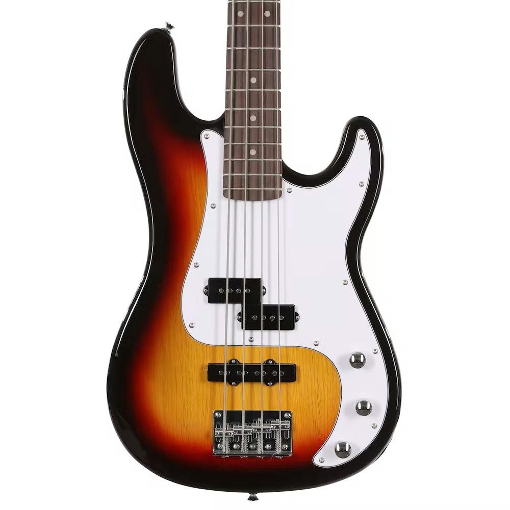 EastCoast PJ4 Bass Guitar Starter Pack in Sunburst with 25W Amp & Accessories - _BUN-EC-PJ4-SB-25-478349-EastCoast-PJ4-Electric-Bass-Guitar-in-Sunburst-Rosewood-Fingerboard.jpg