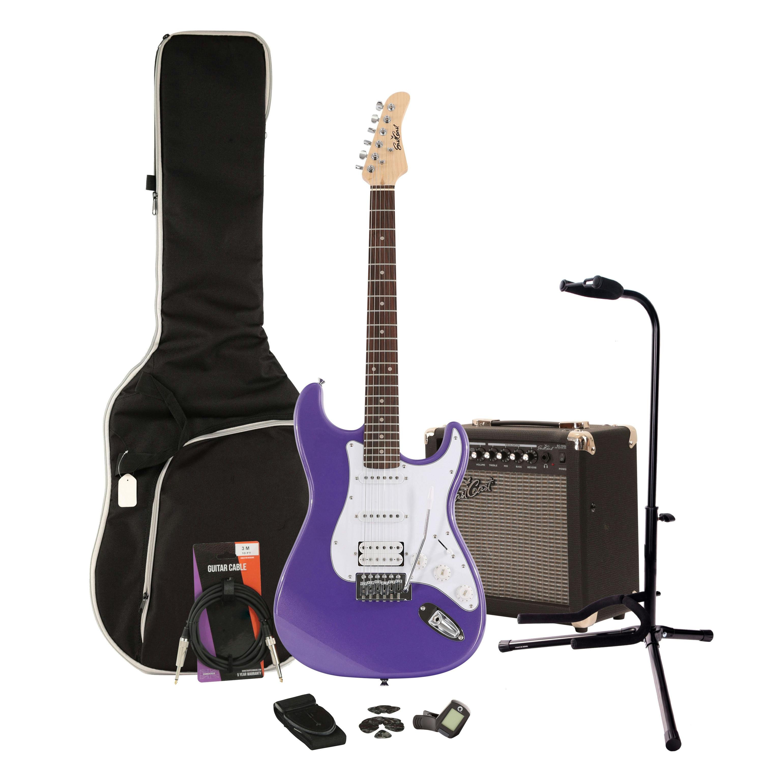 EastCoast ST2 Purple Metallic Electric Guitar Starter Pack with 15W Amp & Accessories - _BUN-EC-ST2-MPP-EC-ST2-MPP-15w.jpg