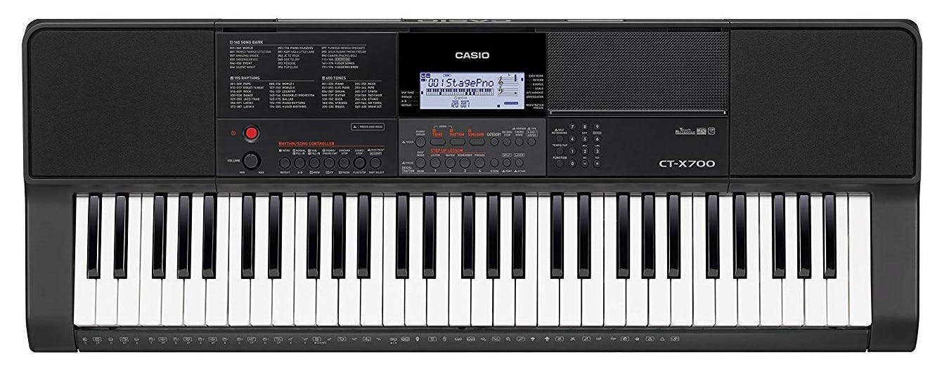 Casio CT-X7000 Digital Piano in Black Bundle 1 - Andertons Music Co.