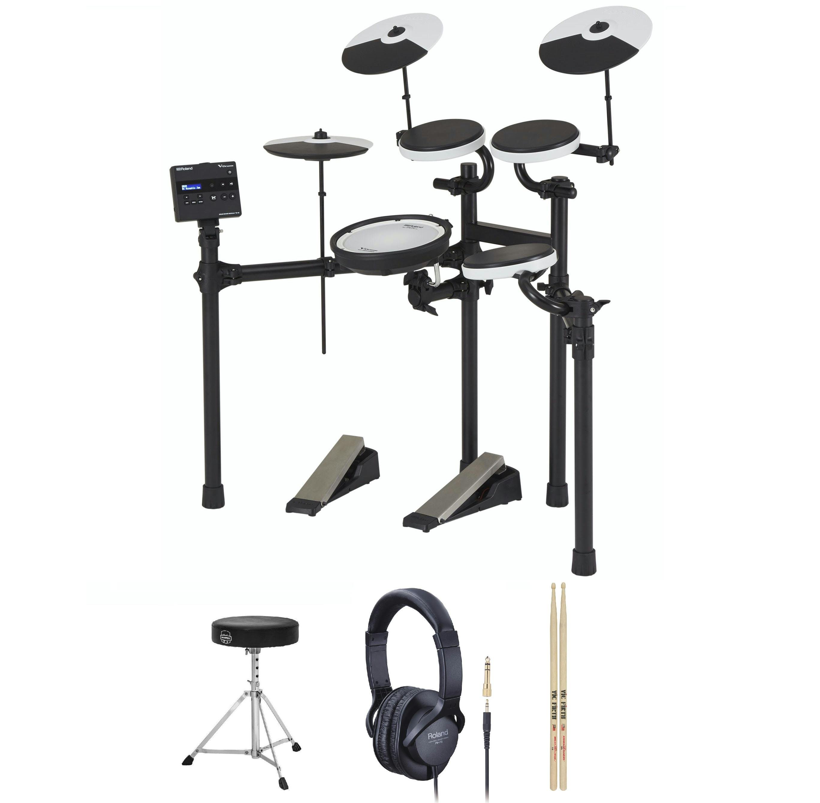 Roland TD02KV Electronic Drum Kit Bundle Package - _BUN-TD02KVPLAY2-_BUN-TD02KVPLAY2.jpg
