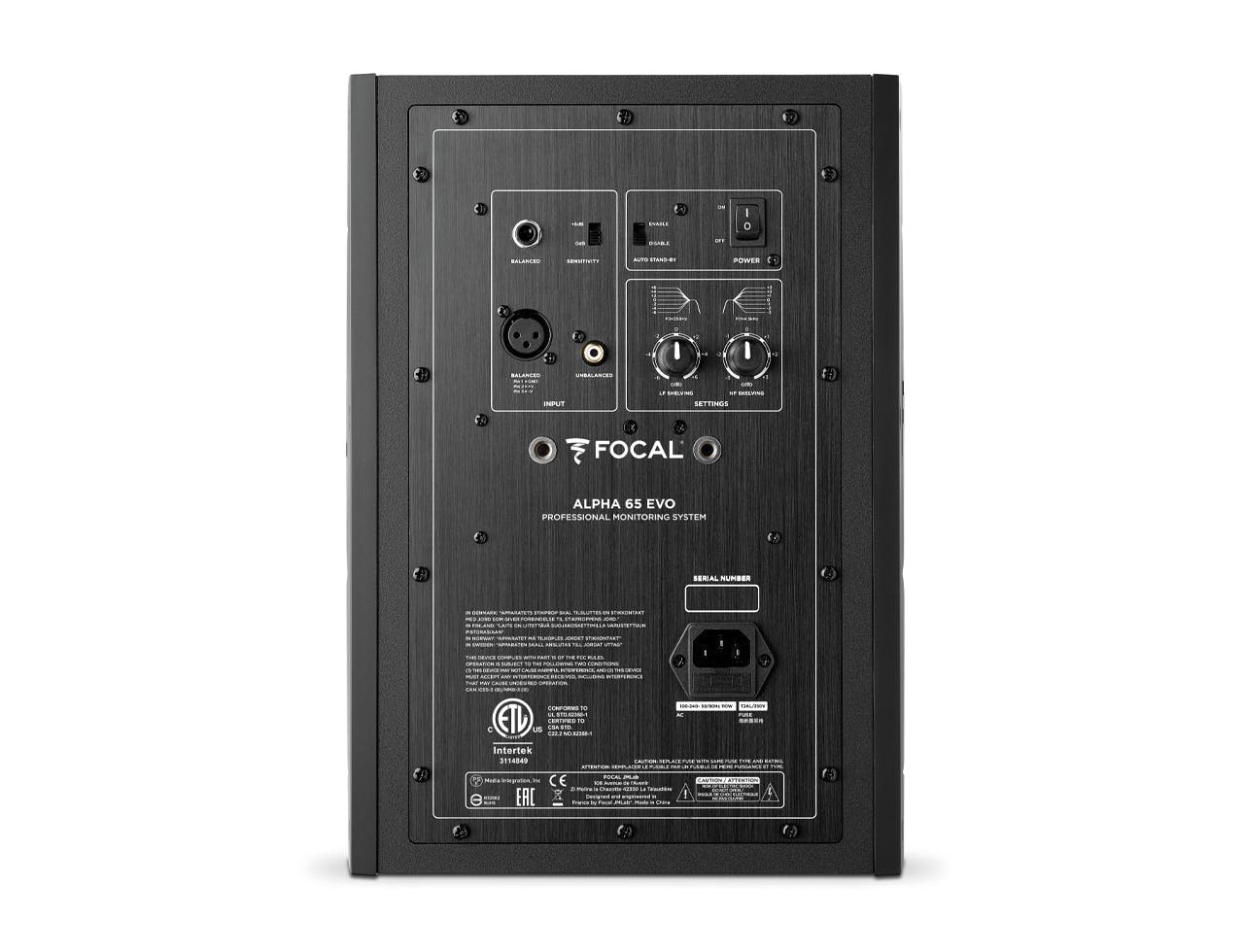 Focal Alpha 65 EVO Active Studio Monitor Bundle with Foam Pads and cables - 506806-1650528049942.jpg