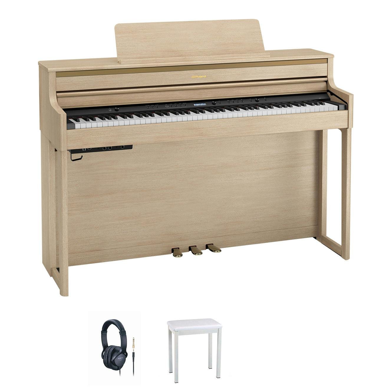 Roland HP704 Digital Piano in Light Oak Bundle - 342486-BUN-HP704LA.jpg