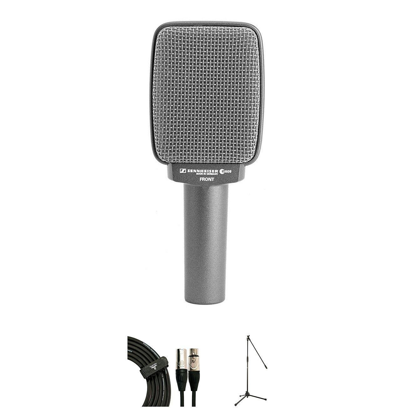 Sennheiser E609 Dynamic Microphone Bundle with Mic Stand and XLR Cable - 527139-1658833390165.jpg