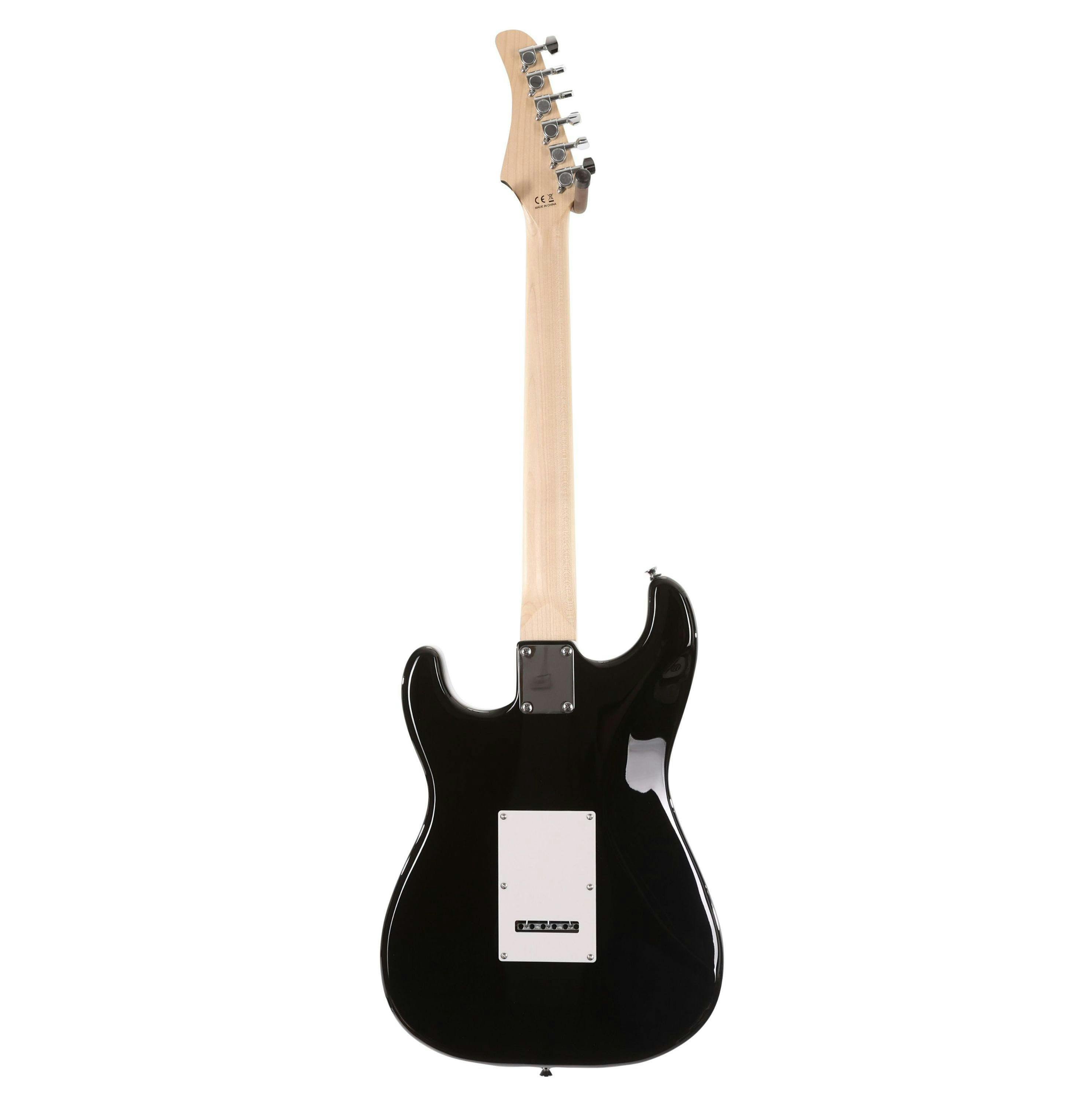 EastCoast ST1 Black Electric Guitar Starter Pack with 10W Amp & Accessories - _BUN-EC-GS100-BLK10-8.jpg