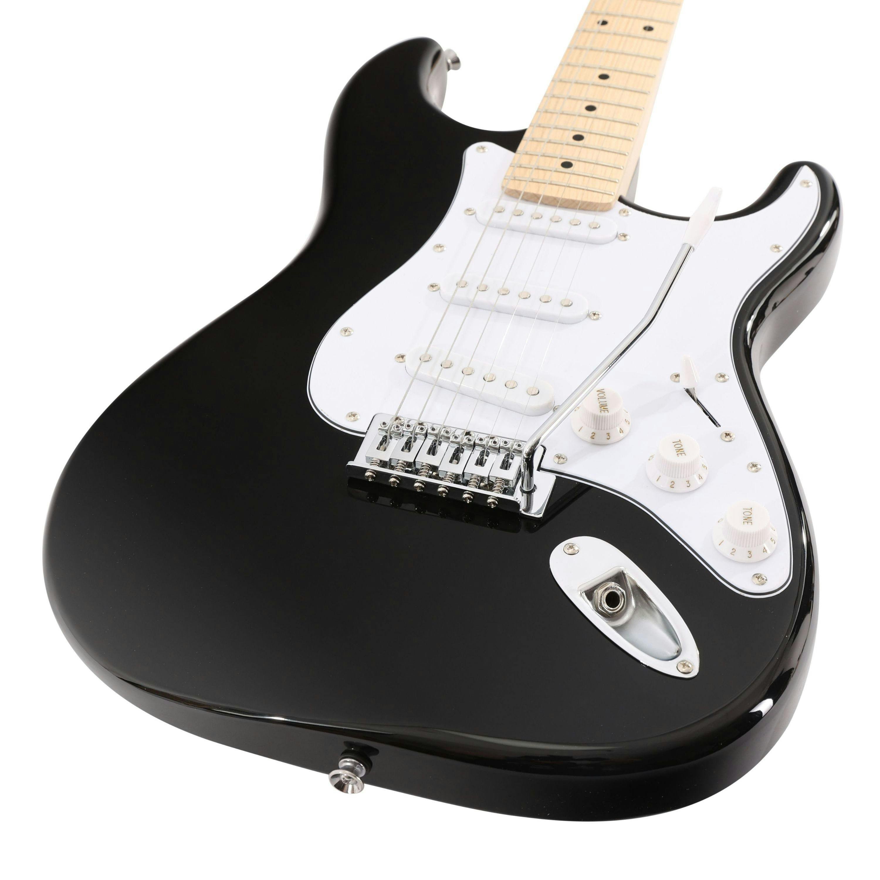 EastCoast ST1 Electric Guitar Starter Pack in Black with 10W Amp & Accessories - _BUN-EC-GS100-BLK10-9.jpg