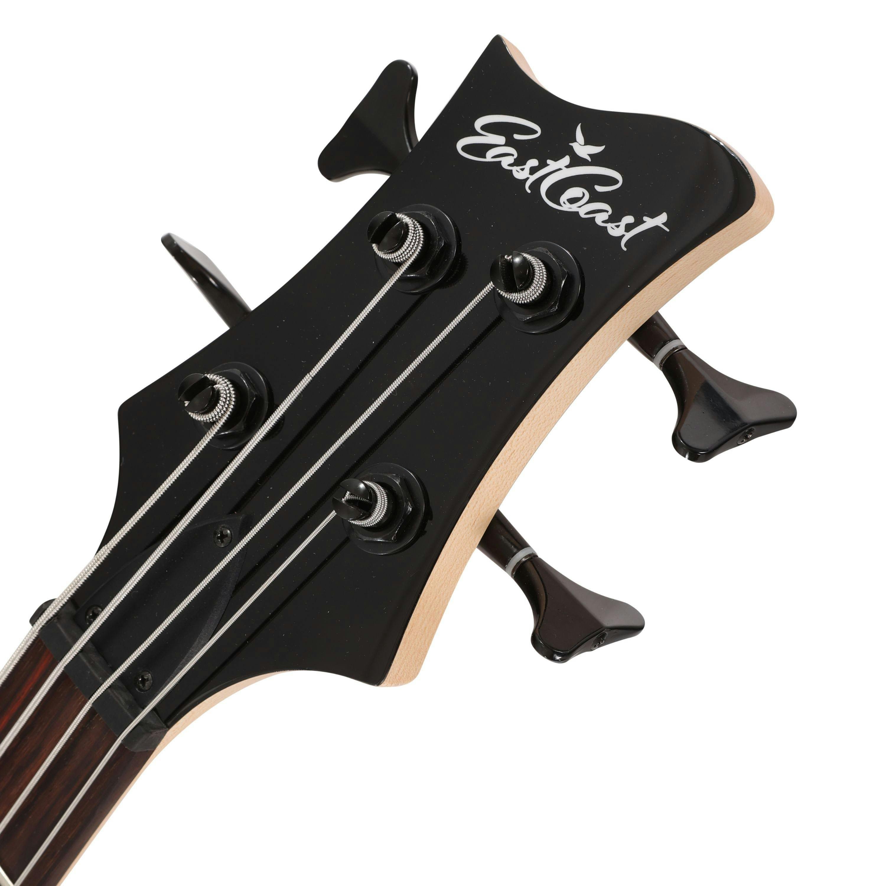 EastCoast MB4 Bass Guitar Starter Pack in Pearl White Starter Pack with 25W Amp & Accessories - _BUN-EC-MB4-PW-25-478589-EastCoast-MB4-Bass-Guitar-White-Headstock.jpg