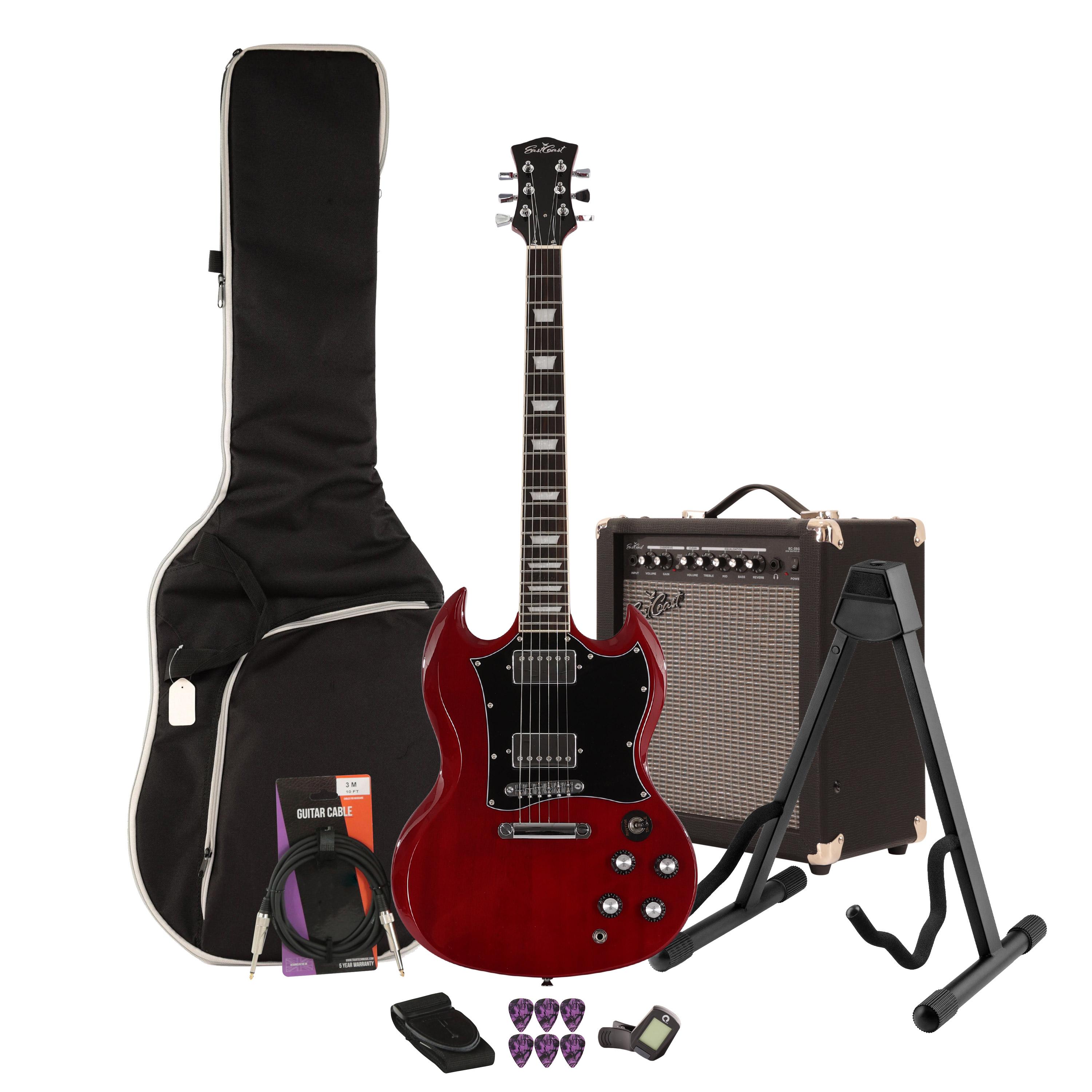 EastCoast GS10 Electric Guitar Starter Pack in Cherry with 35W Amp and Accessories - _BUN-EC-GS10-CH35.jpg