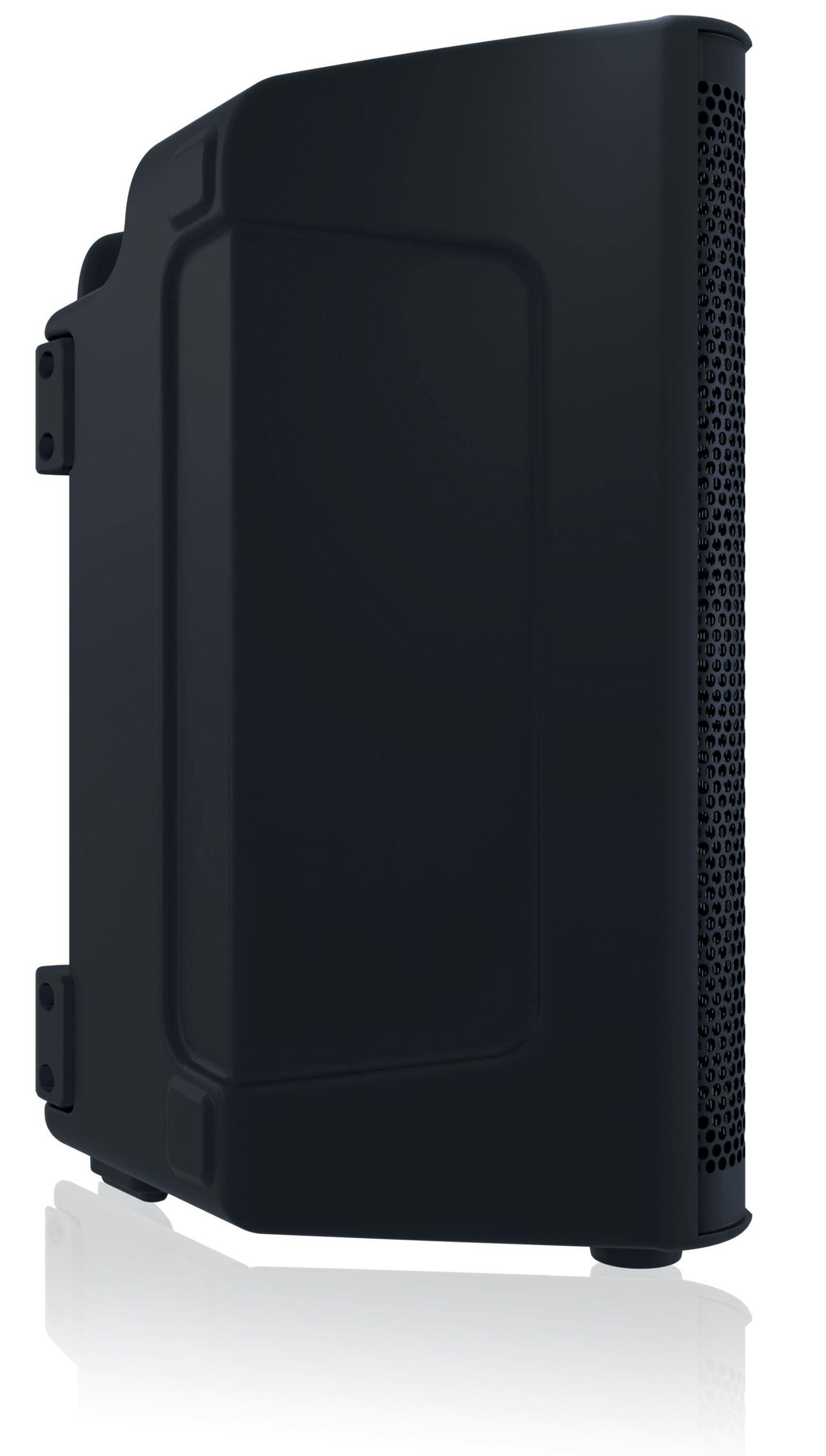 QSC Audio CP8 1000w Powered 8" Speaker Bundle with Stands & Cables - 295981-CP8_Side.jpg