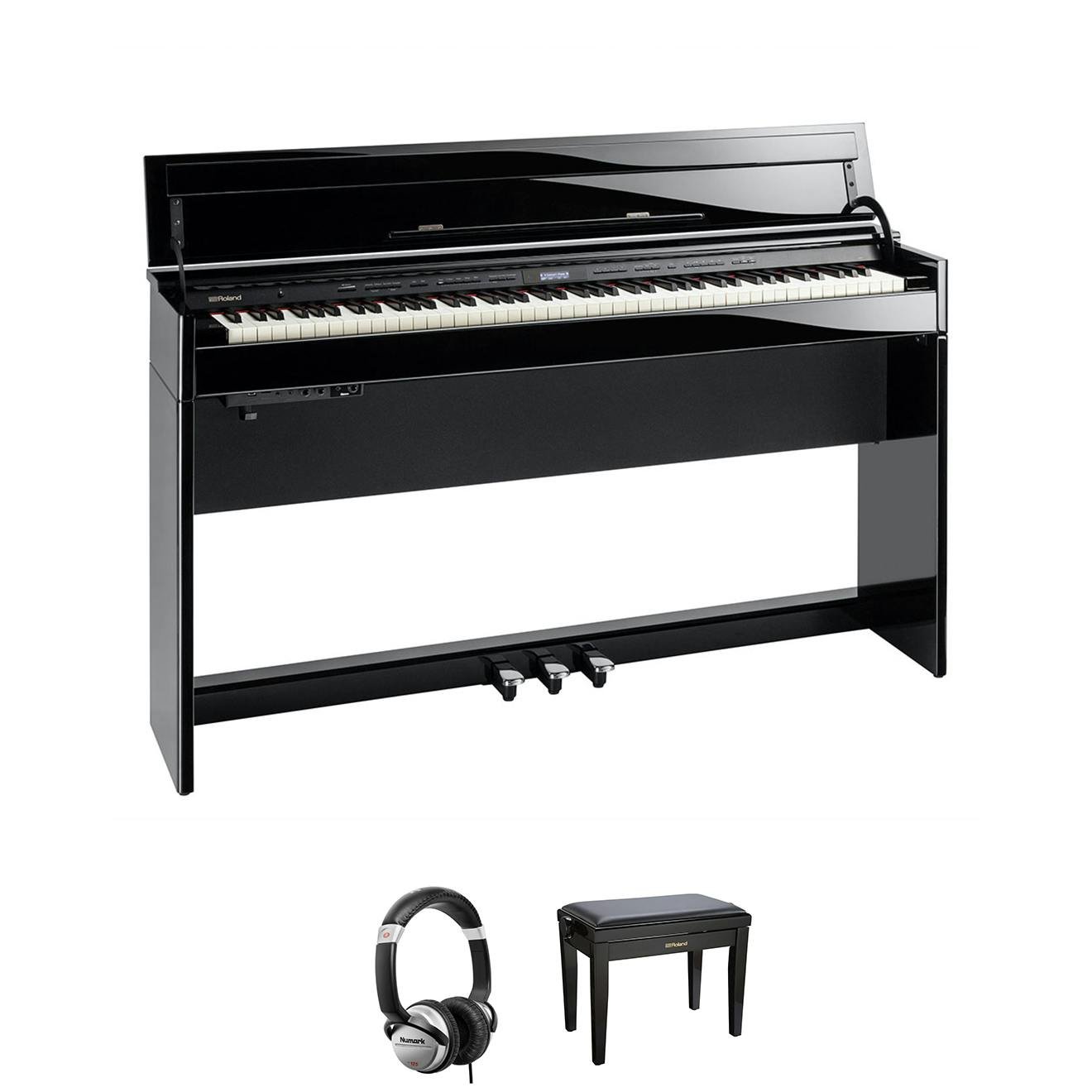 Roland DP603 Digital Piano in Black Bundle 1 - 539100-keys_bun3_4_BUN-DP603PE.jpg