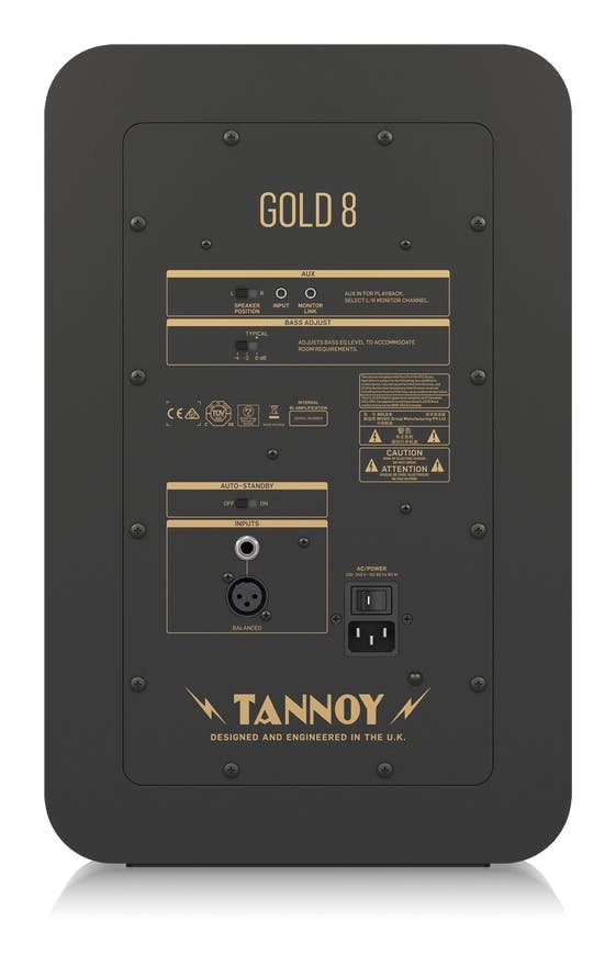 Speaker Bundle for Tannoy Gold 8 Speakers with stands and cables - 506541-1650381367345.jpg