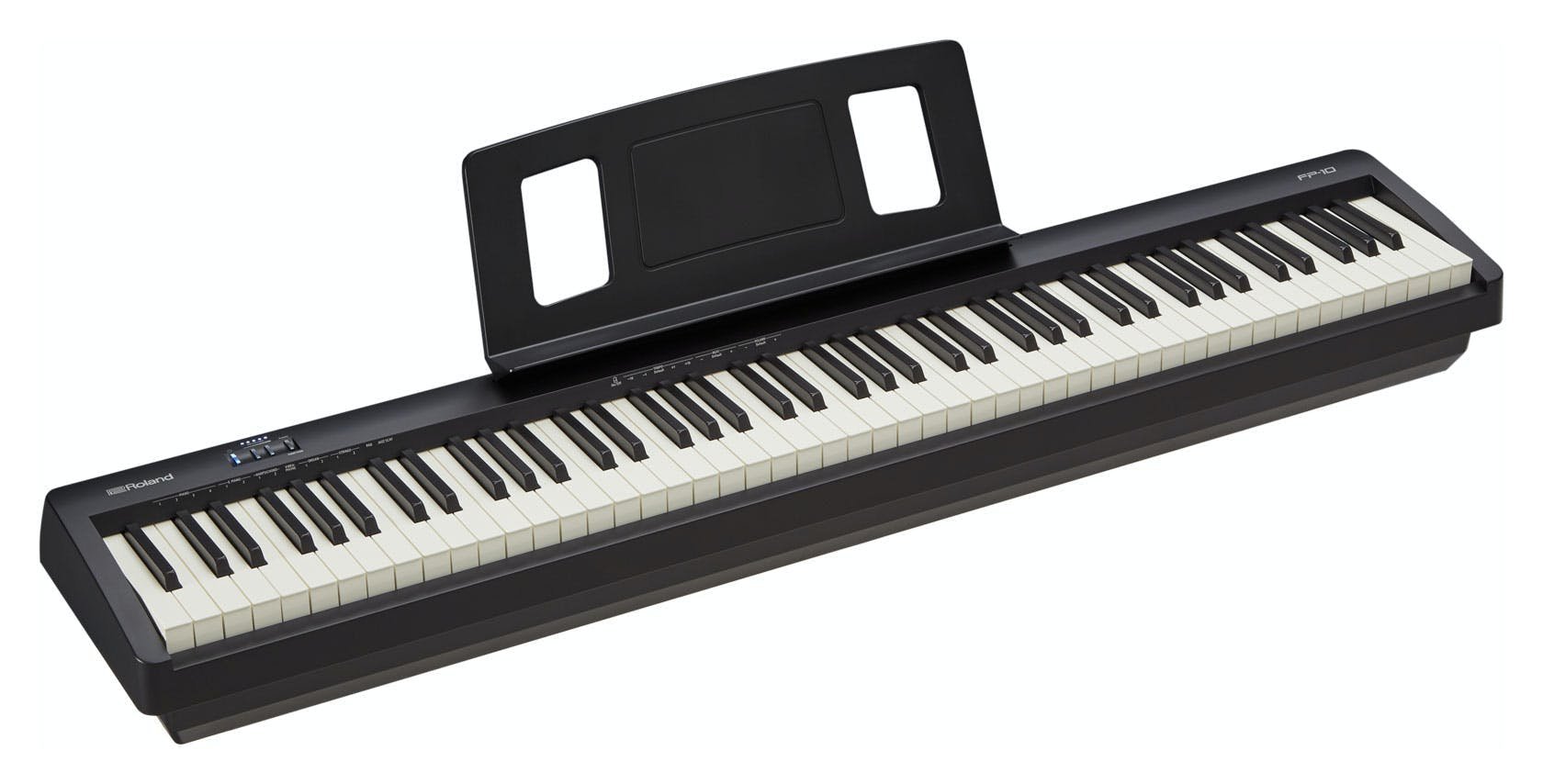 Roland FP10 Digital Piano in Black Bundle 2 - 506444-445269-gallery_fp-10_angle2.jpg