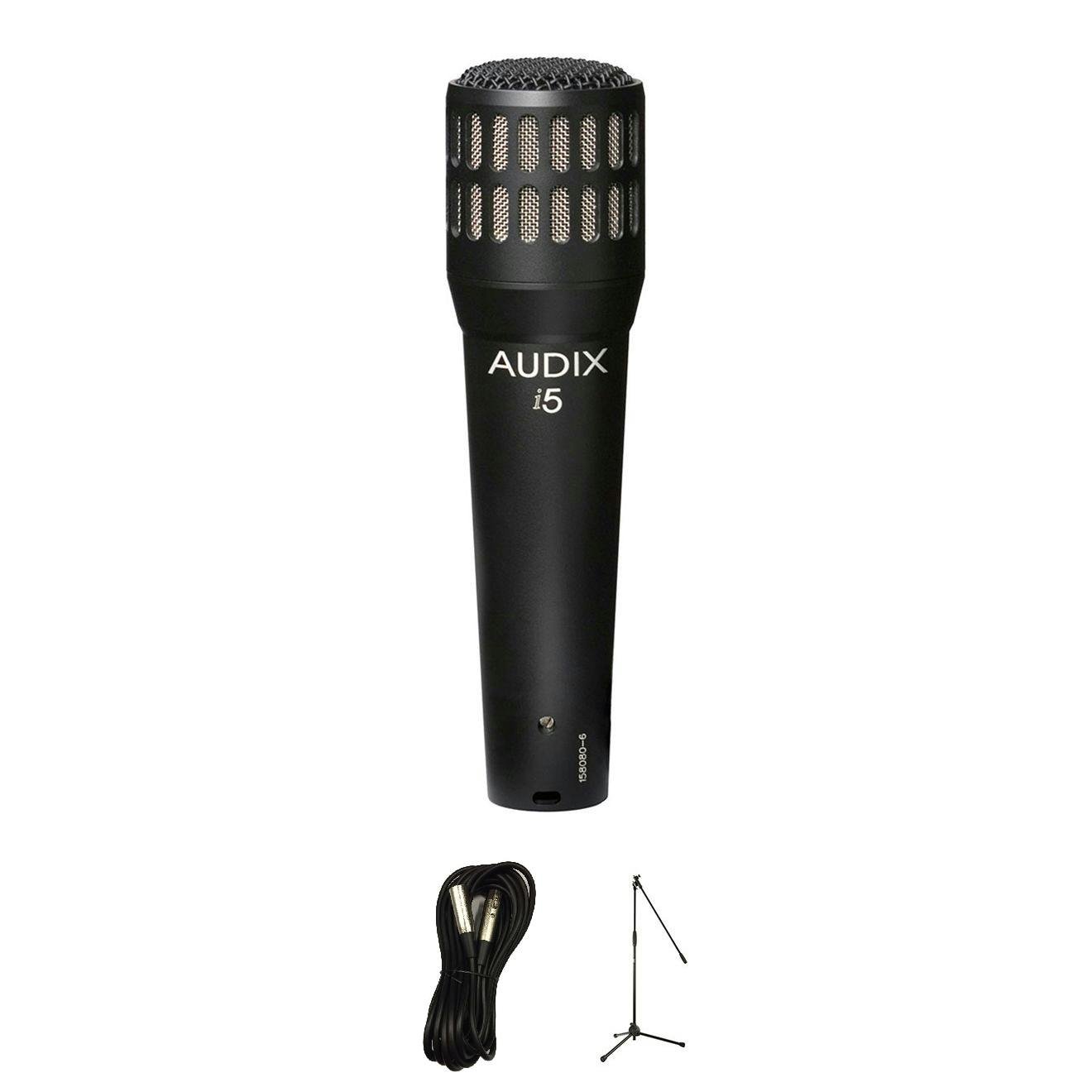 Audix I5 Dynamic Microphone Bundle with Mic Stand and XLR Cable - _BUN-I5-buni5.jpg
