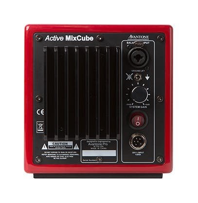 Avantone MixCube Red Speakers Bundle RoXdon Monitor Pads and cables - 506822-1650528248497.jpg